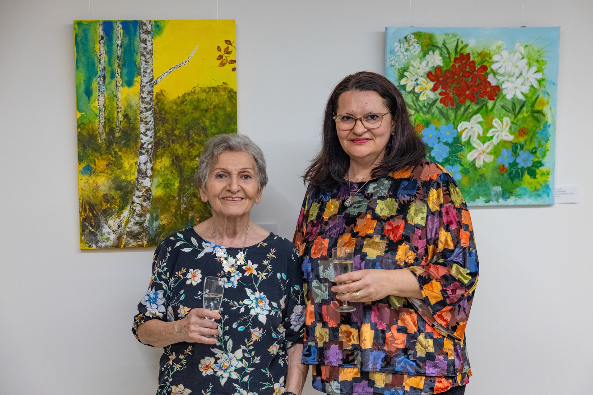 Vernissage Irene Treff und Irene Schramm