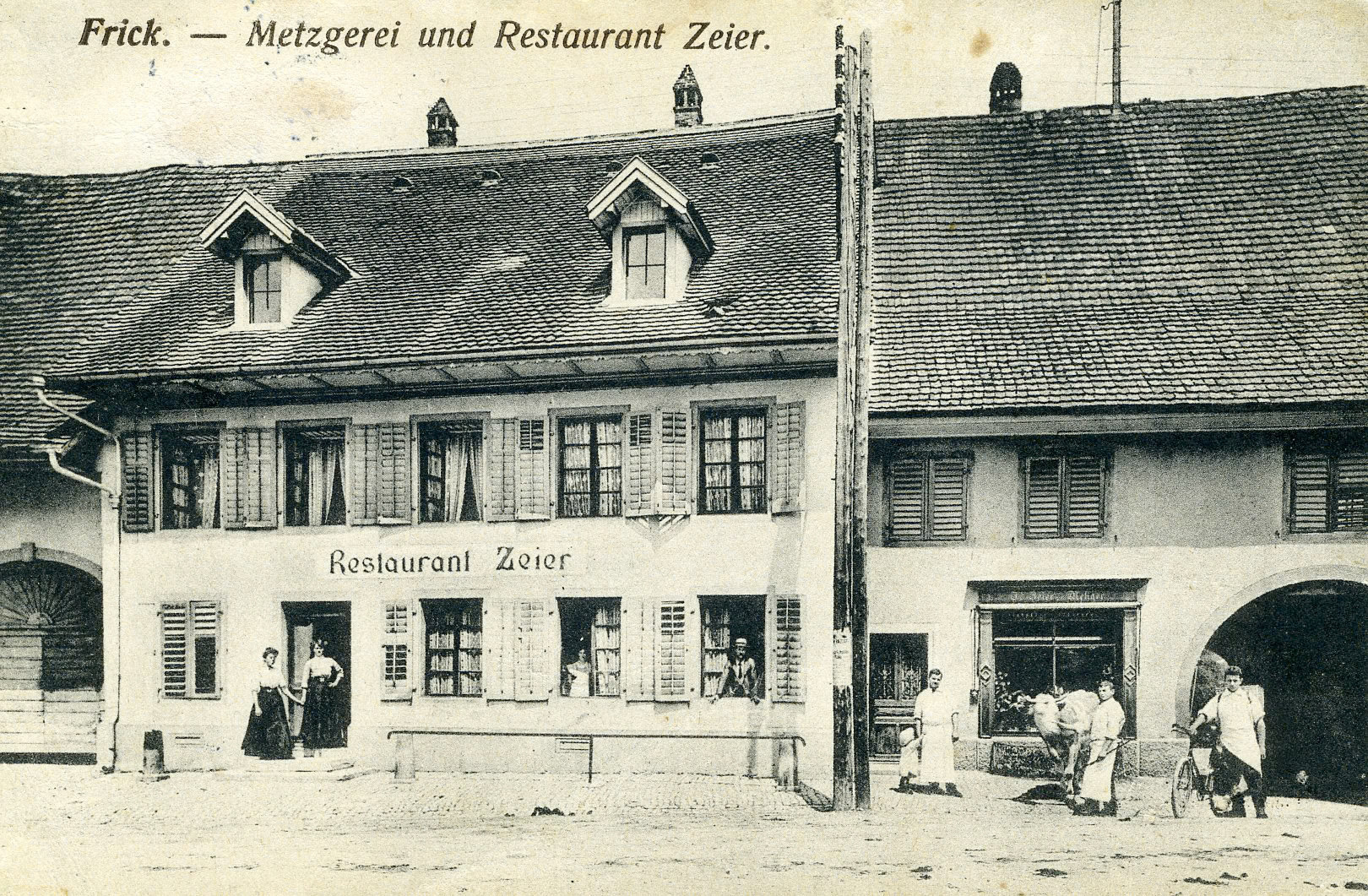 Restaurant Zeier (Rössli) 1912