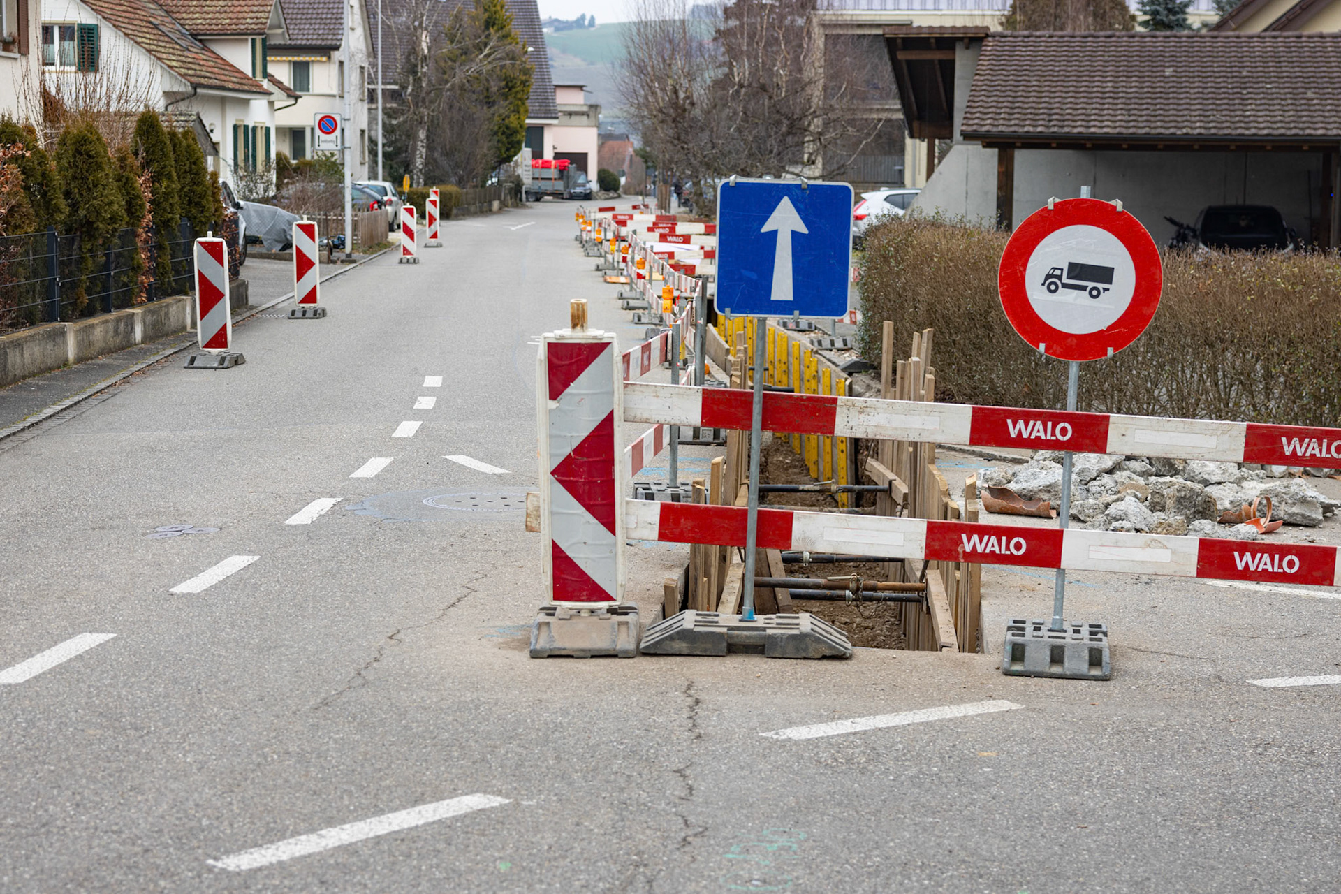 Baustelle Dörrmattweg