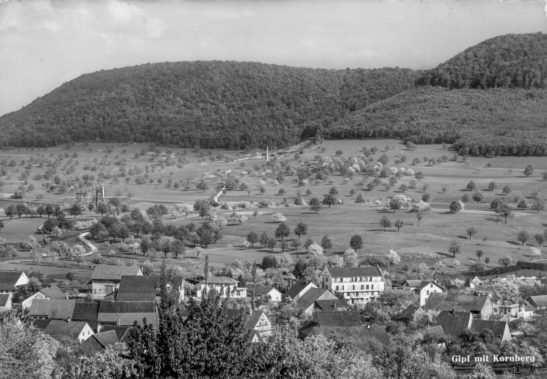 1952 Chäslete mit Eisenerzlohrenbahn