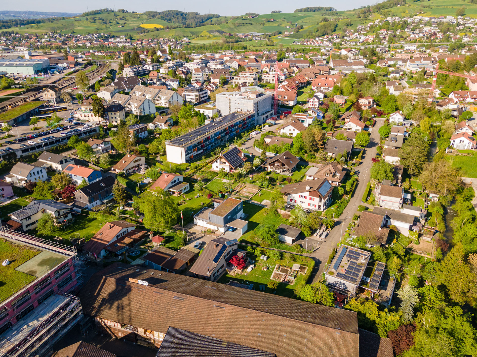 Dörrmatt mit Alterszentrum Bruggbach