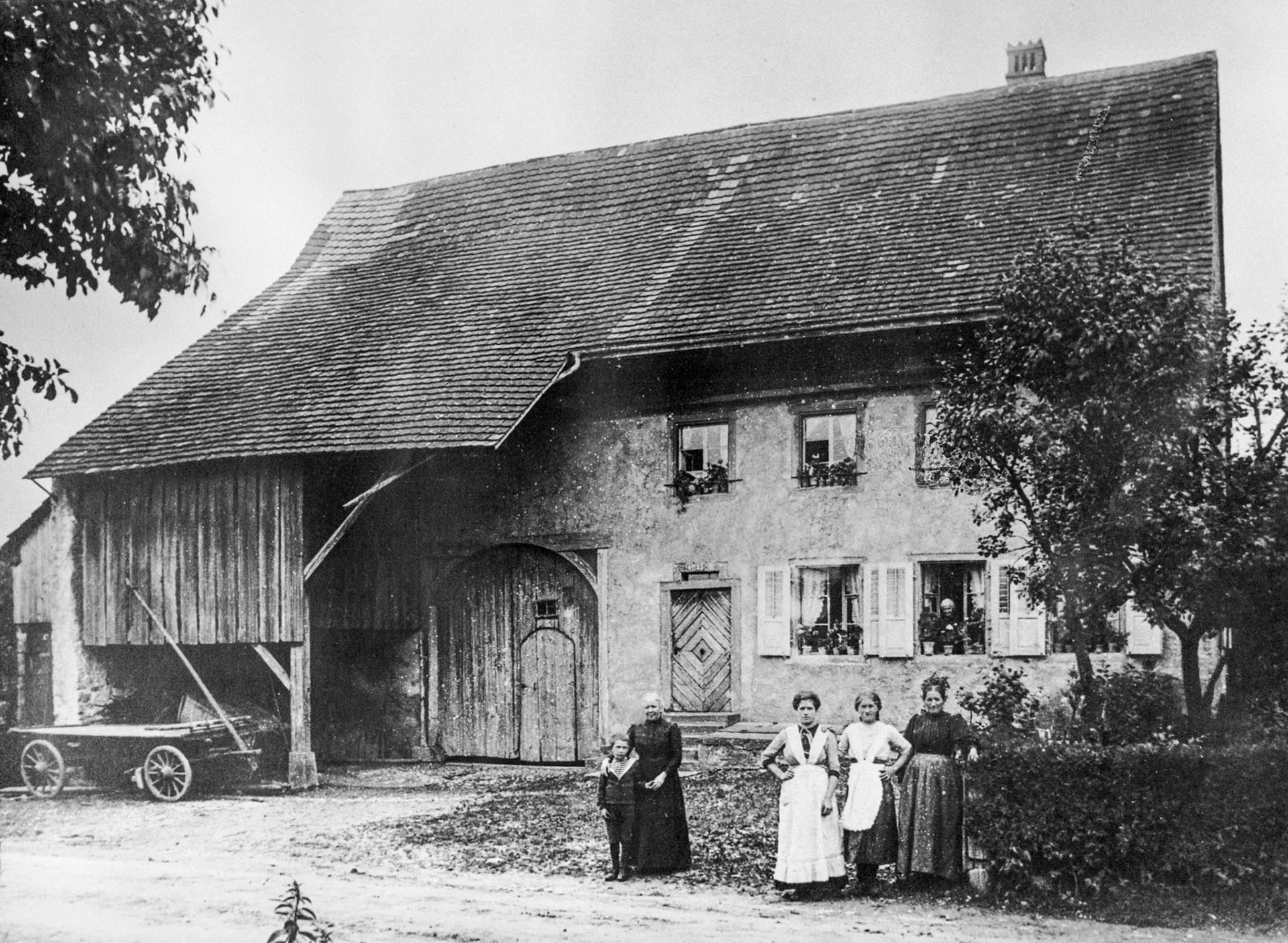 Bahnhofstrasse 5 im Jahr 1924