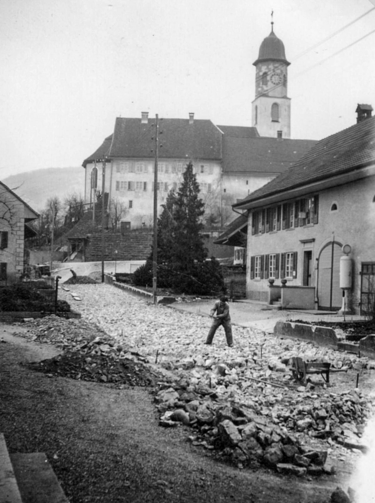Teerung Geisgasse 1944