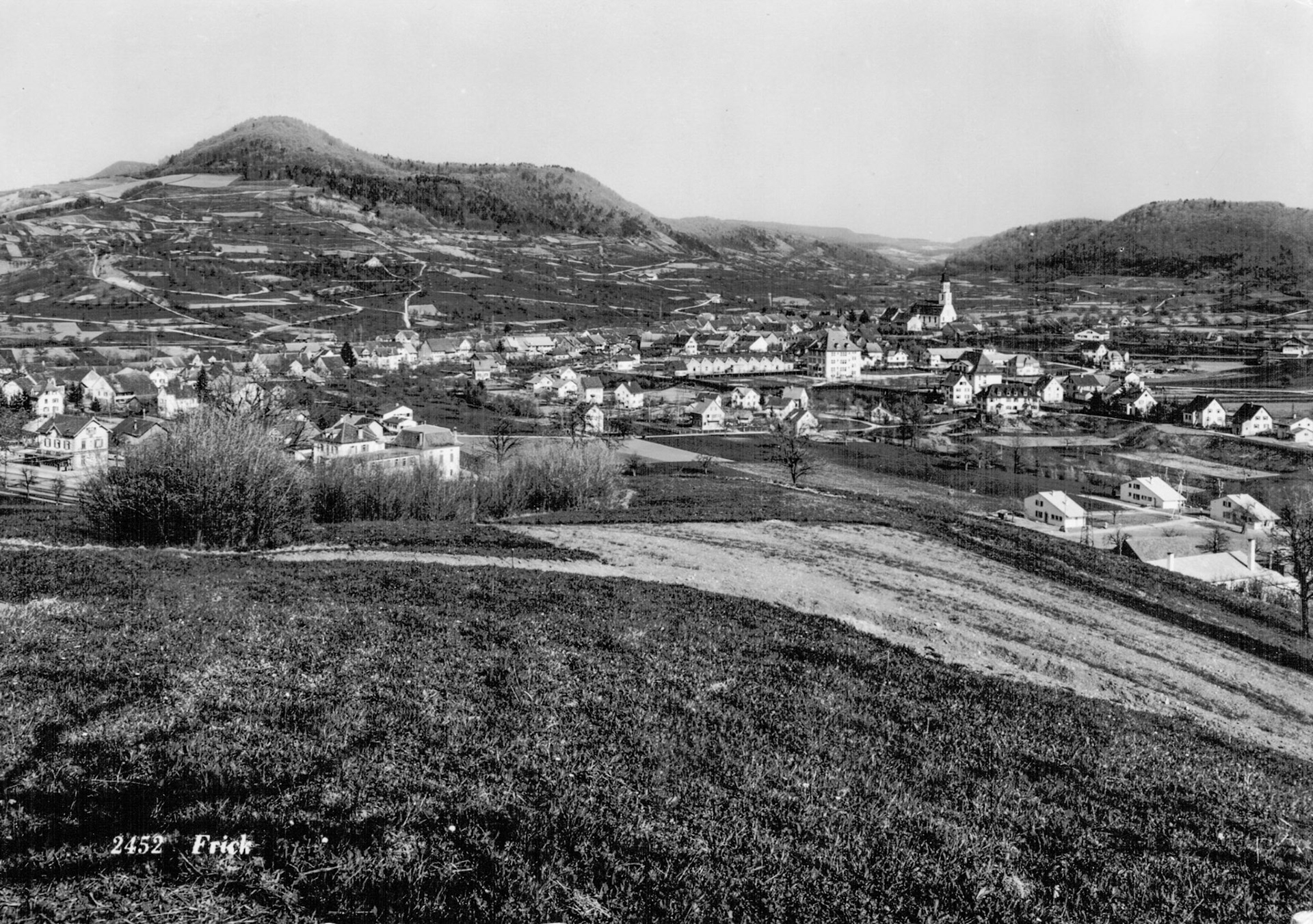 1950 Dorfansicht von Gruhalde