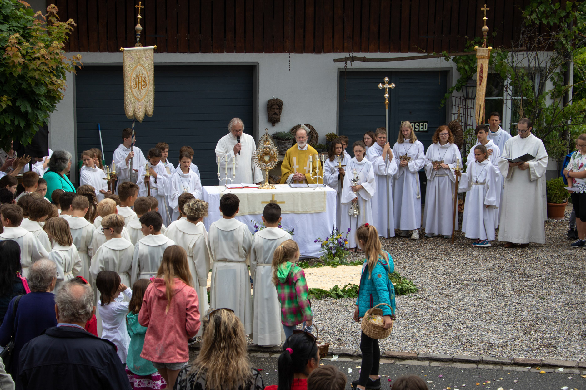 Fronleichnam Prozession