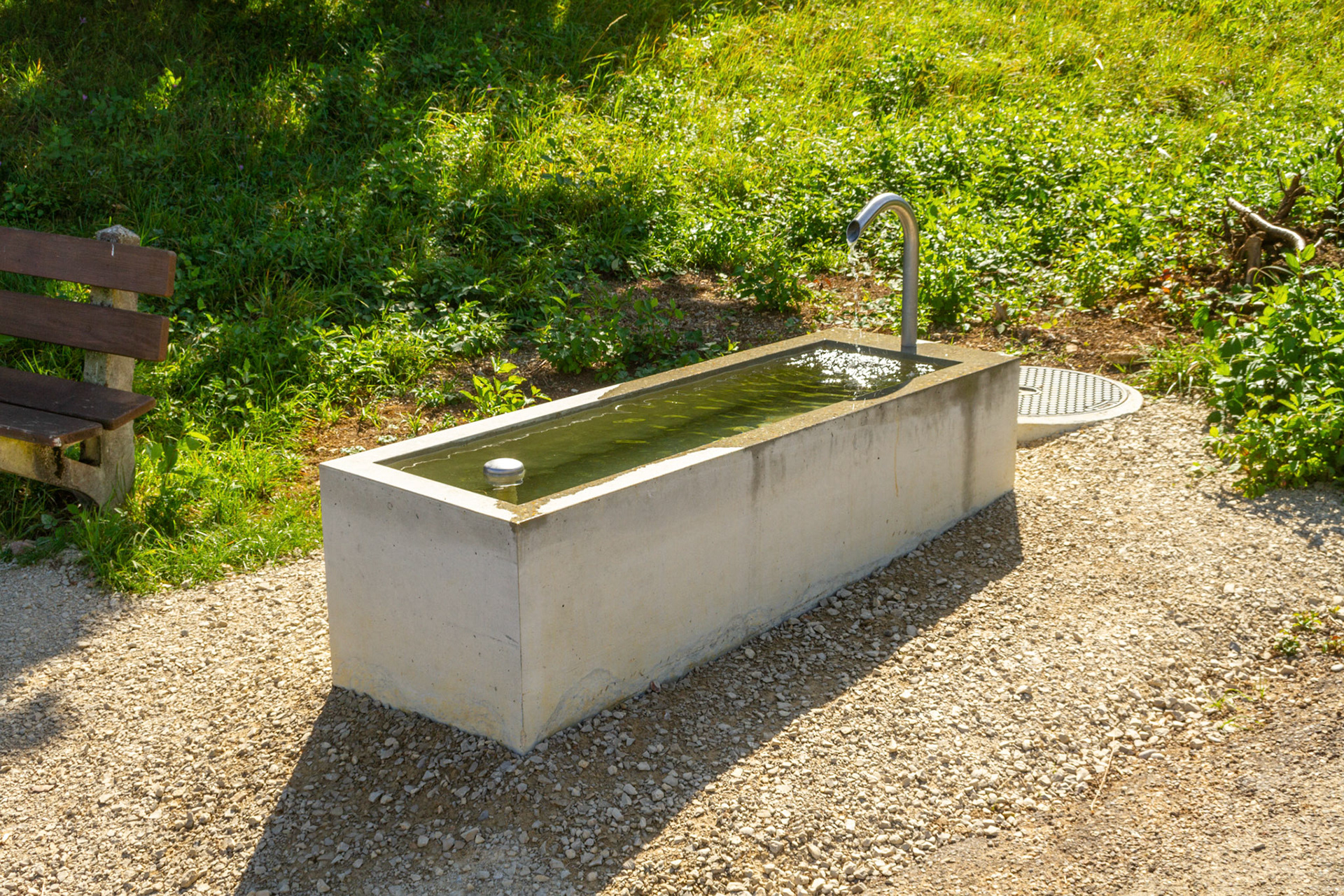 neuer Brunnen Chäsletekapelle