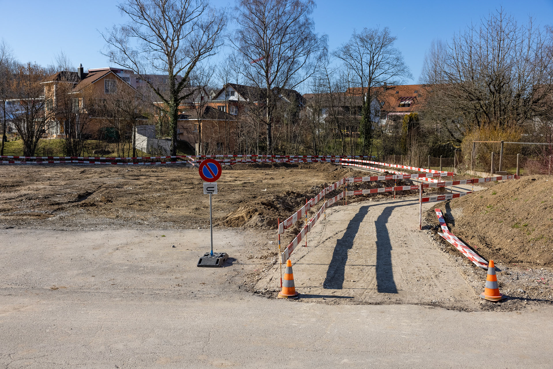 prov. Fussgängerweg Zwidellen