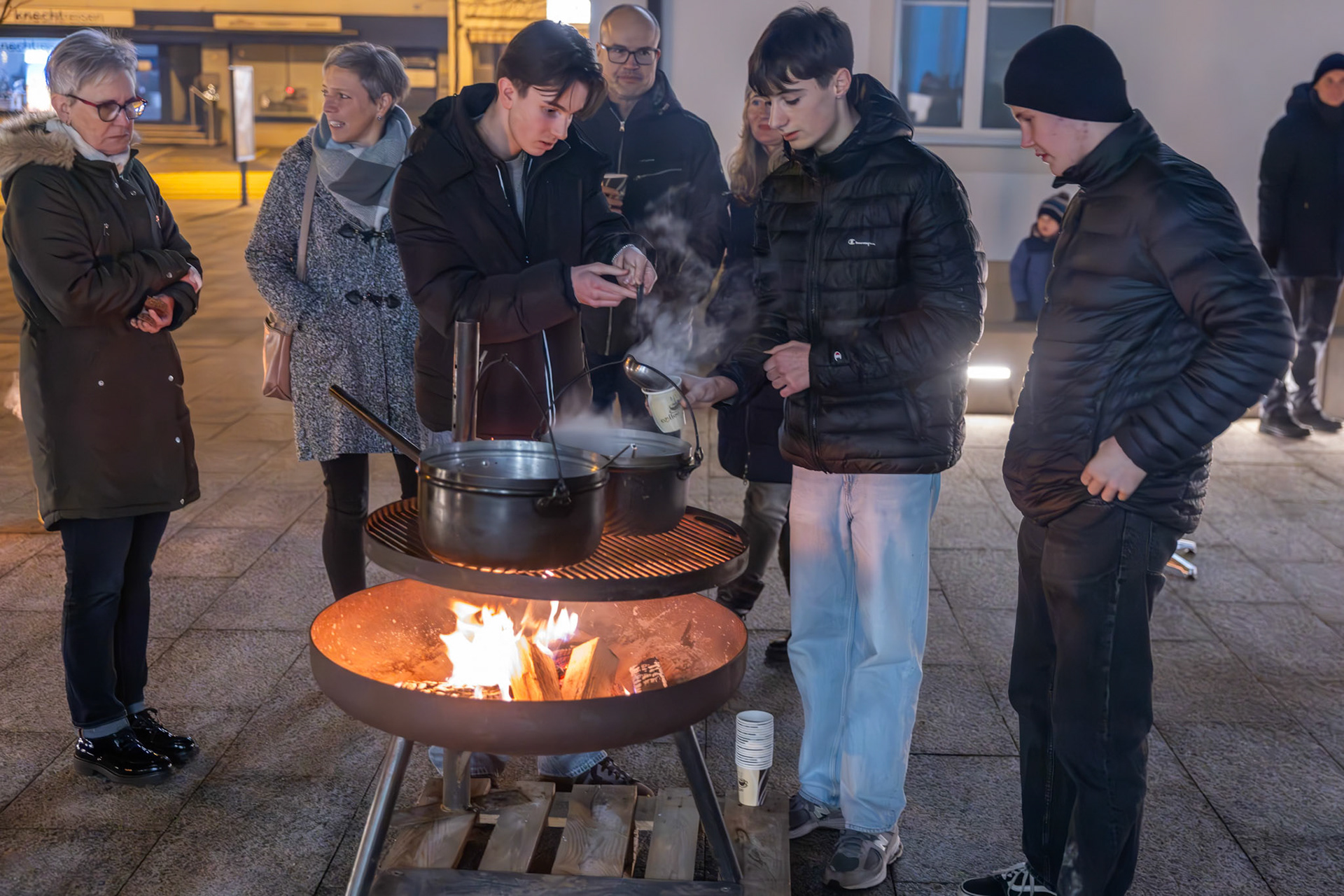 Adventsfenster 4 Gemeinde