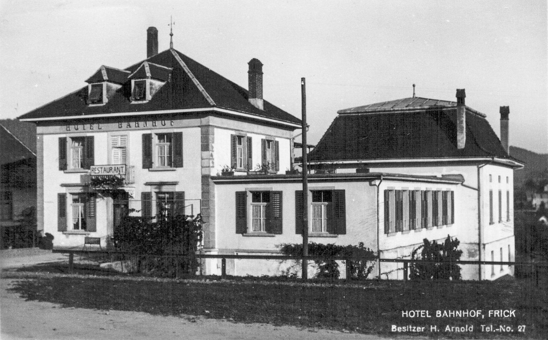 1932 Hotel Bahnhof