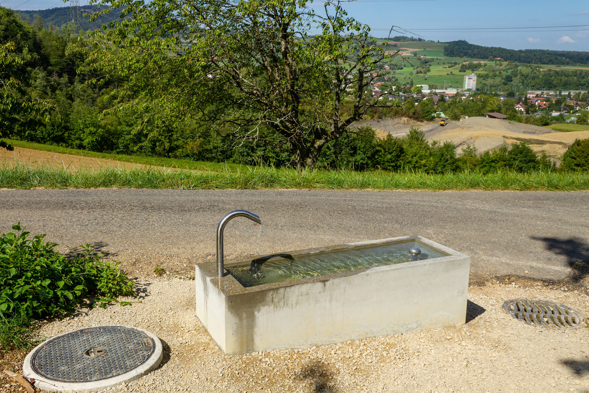 neuer Brunnen Chäsletekapelle