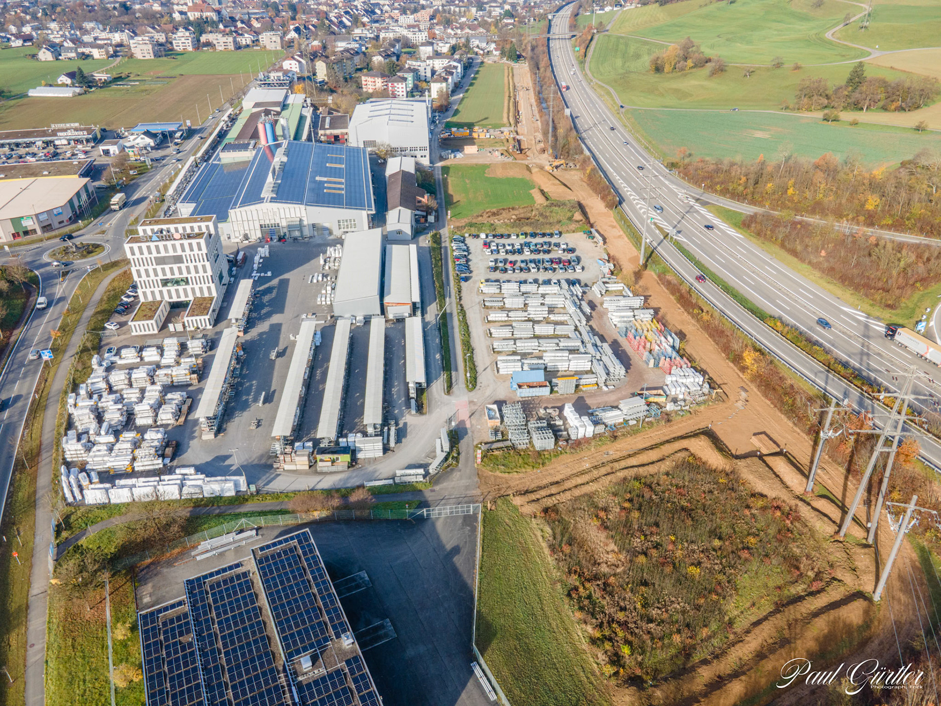 Neuer Radweg bei Stahlton