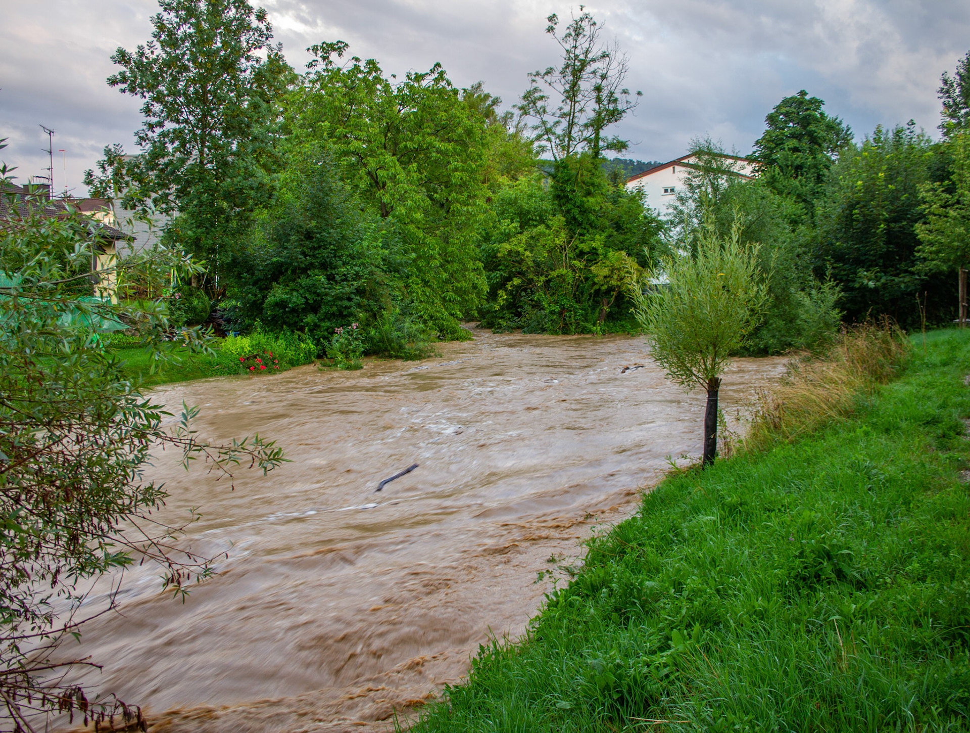 Hochwasser Bruggbach-Sisslebach