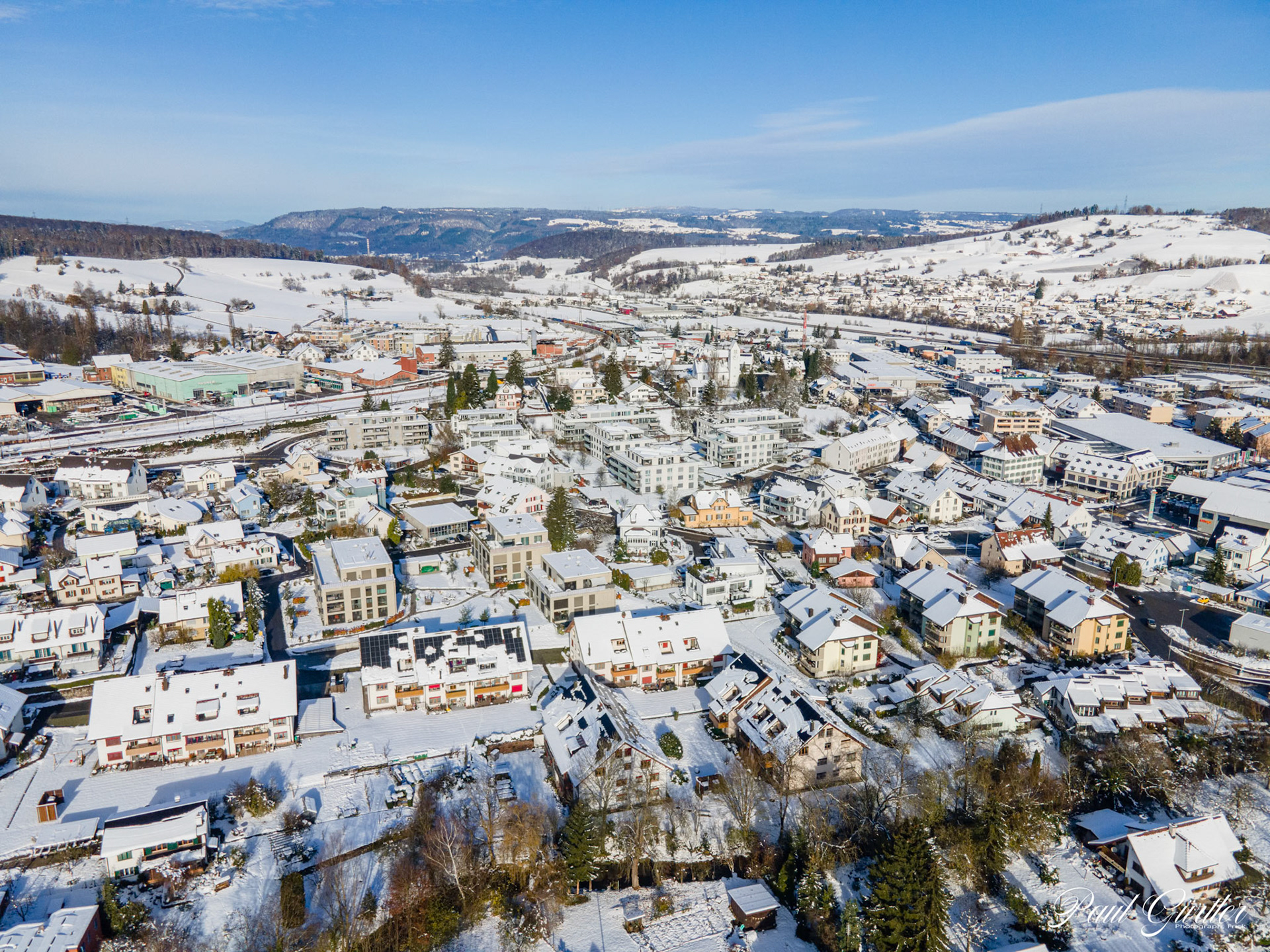 Unterdorf im Schnee