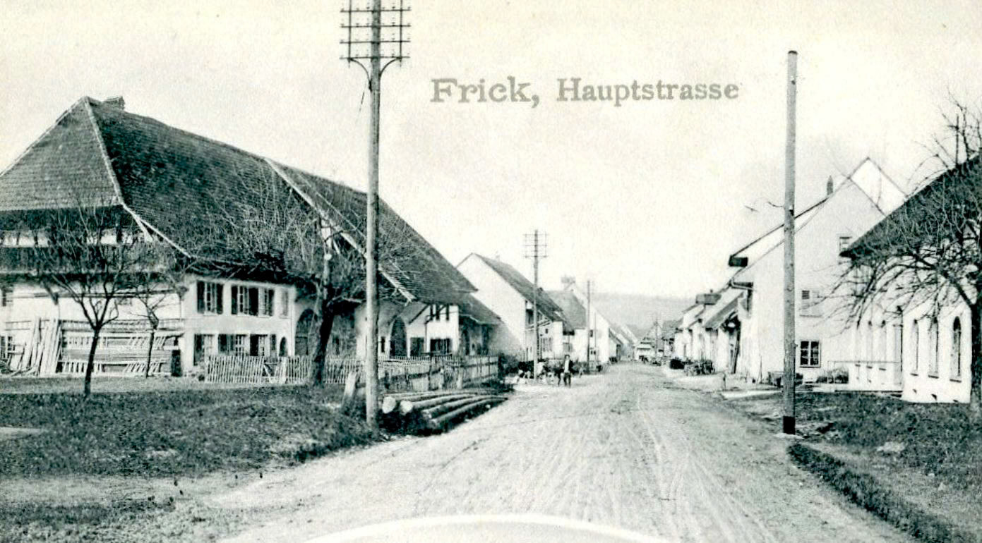 Hauptstrasse Oberdorf 1913