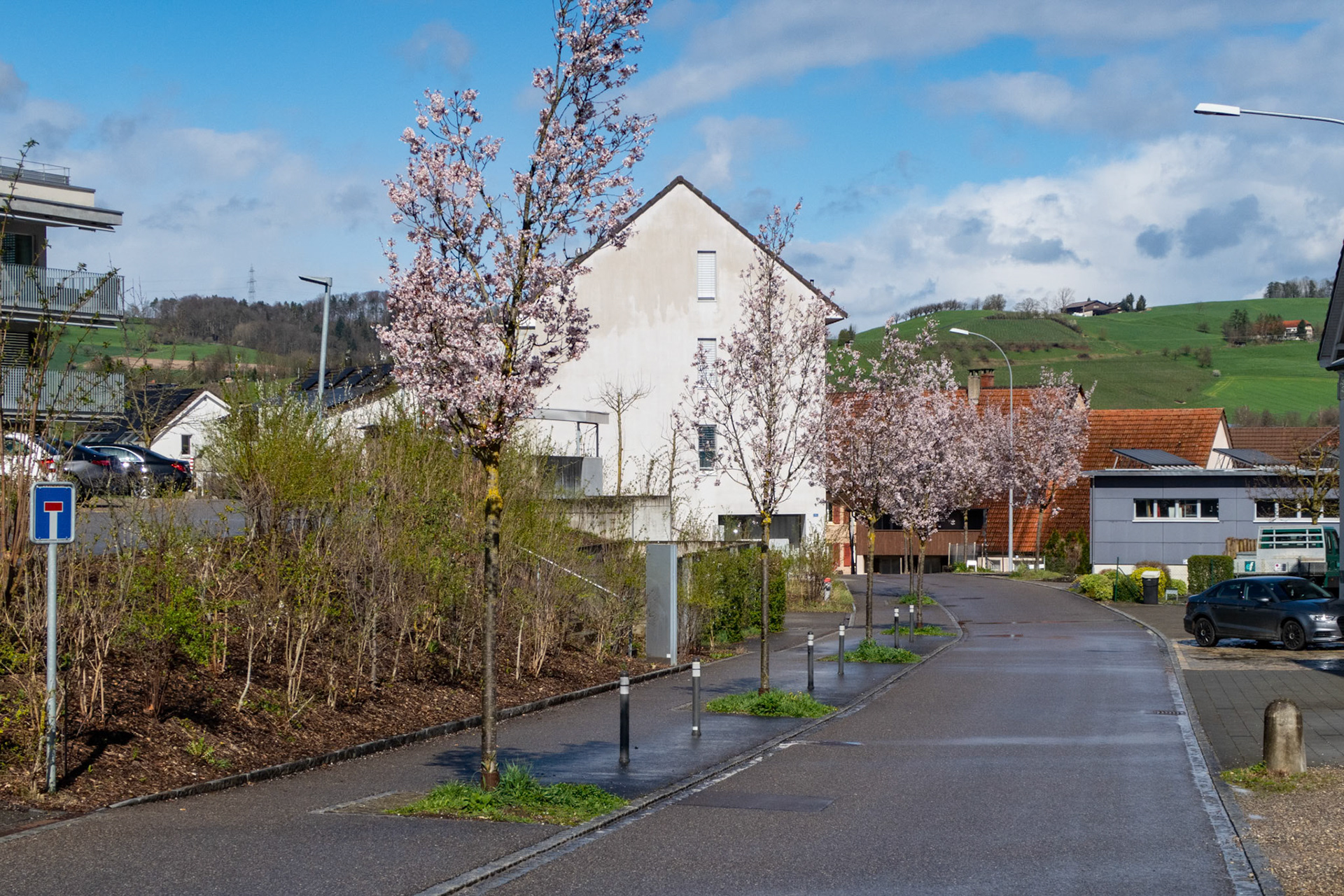 Mühlegasse im Frühling