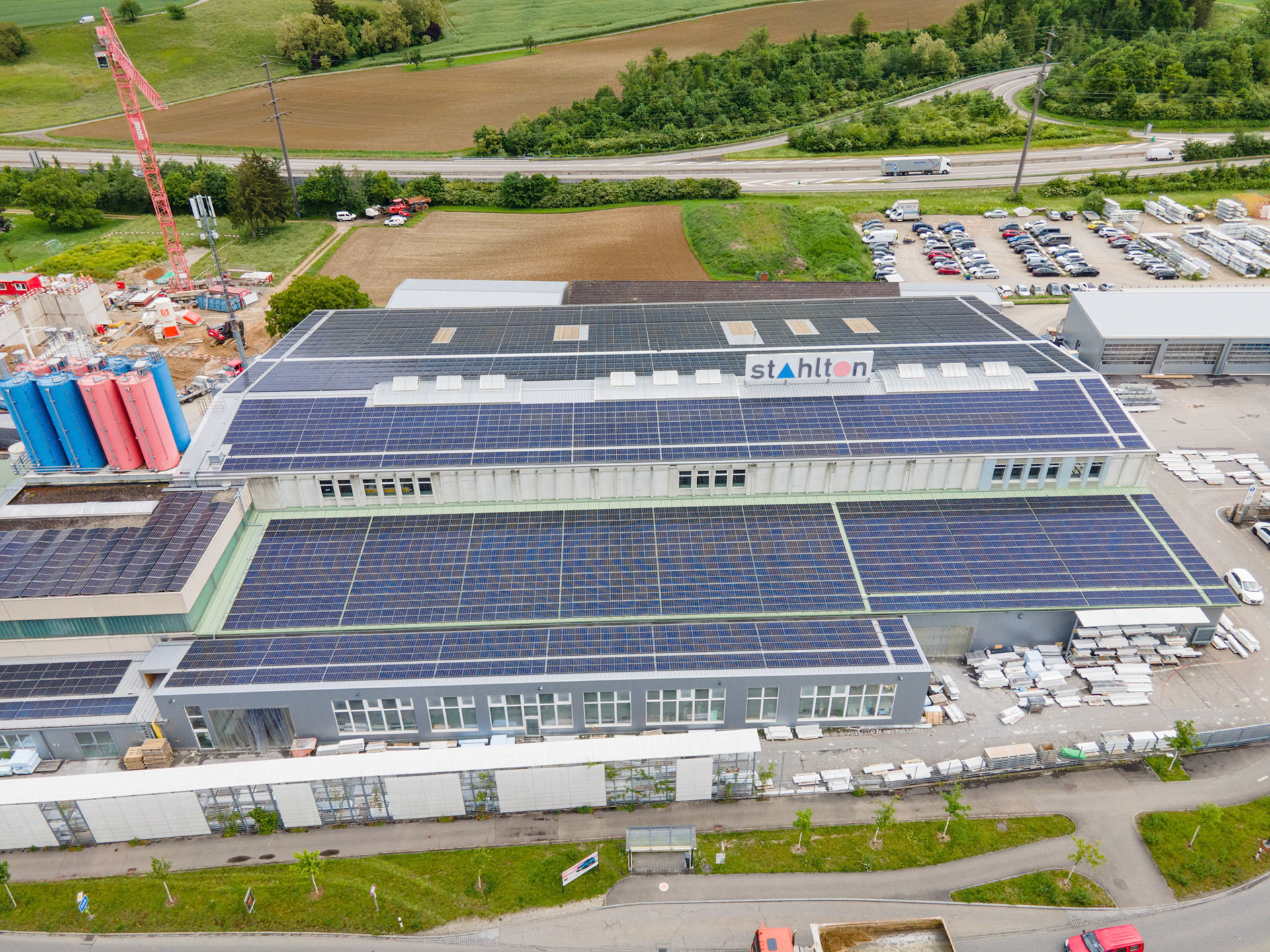 Stahlton Solaranlage