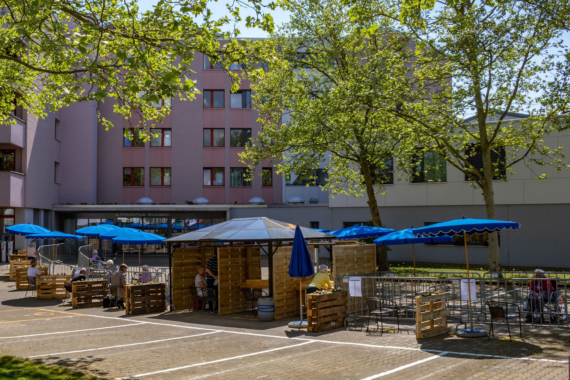 Gesundheitszentrum Corona-Lockdown