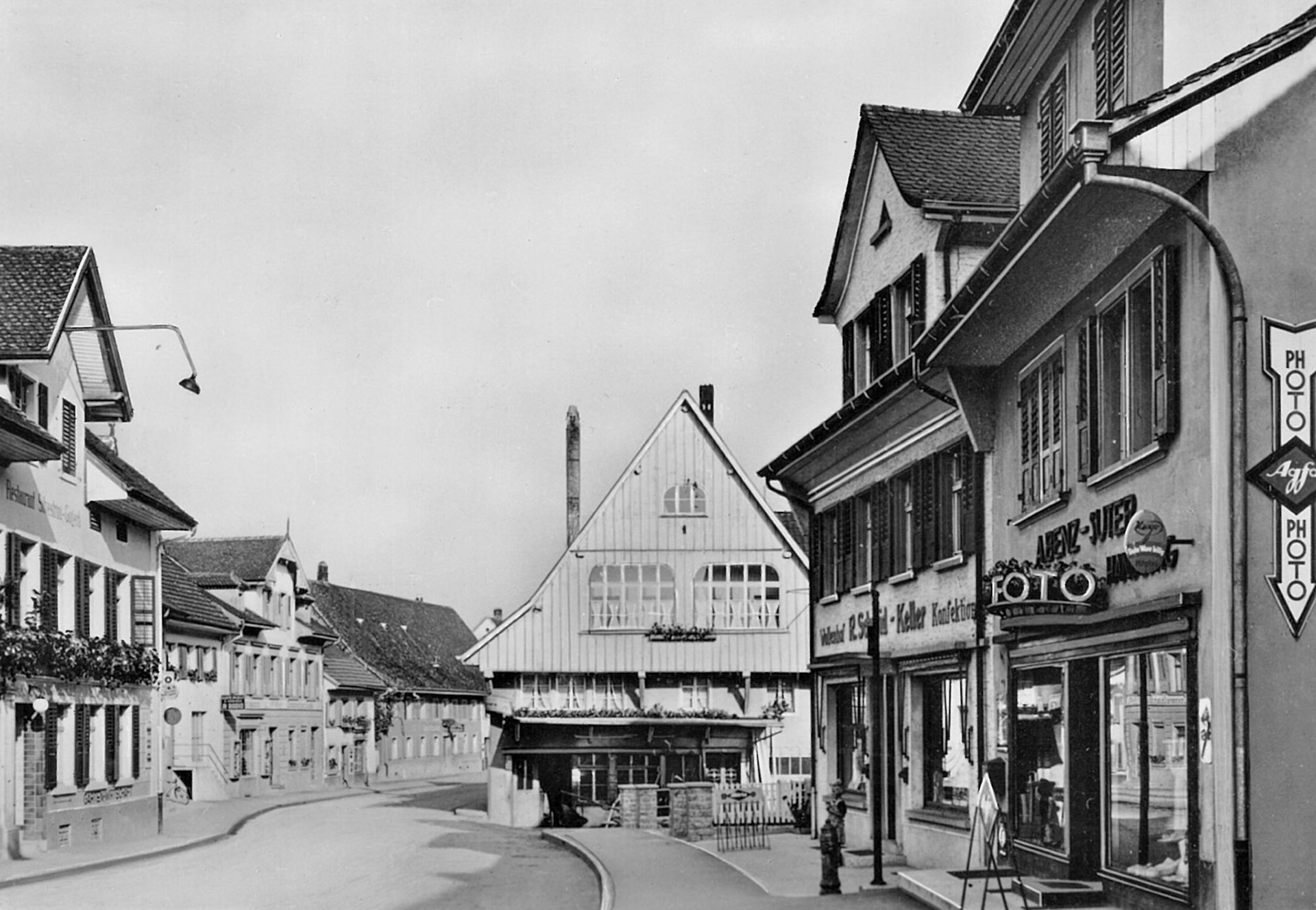 1950 Mitteldorf mit Schmitte
