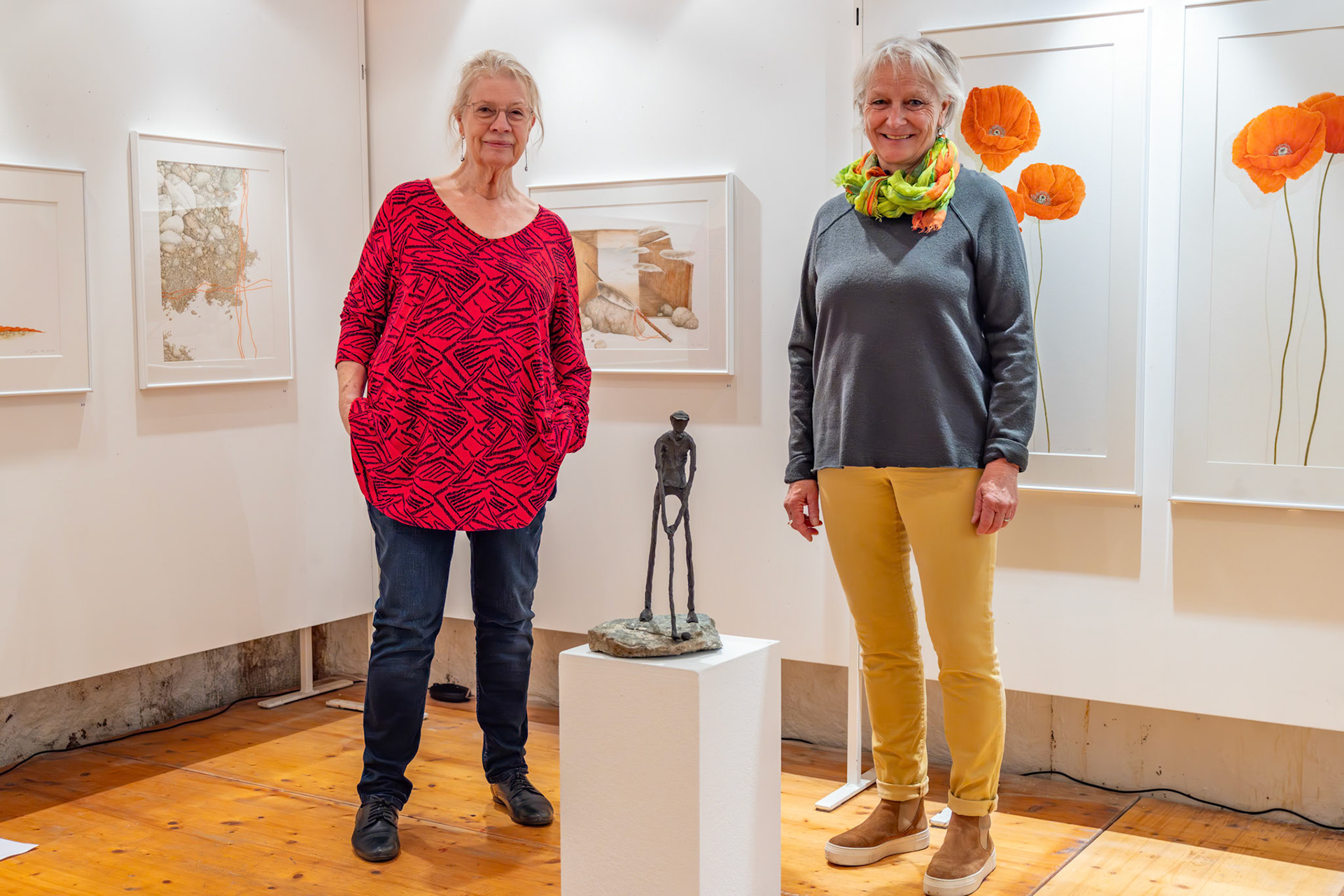 Monika Hüsser und Gitta von Felten