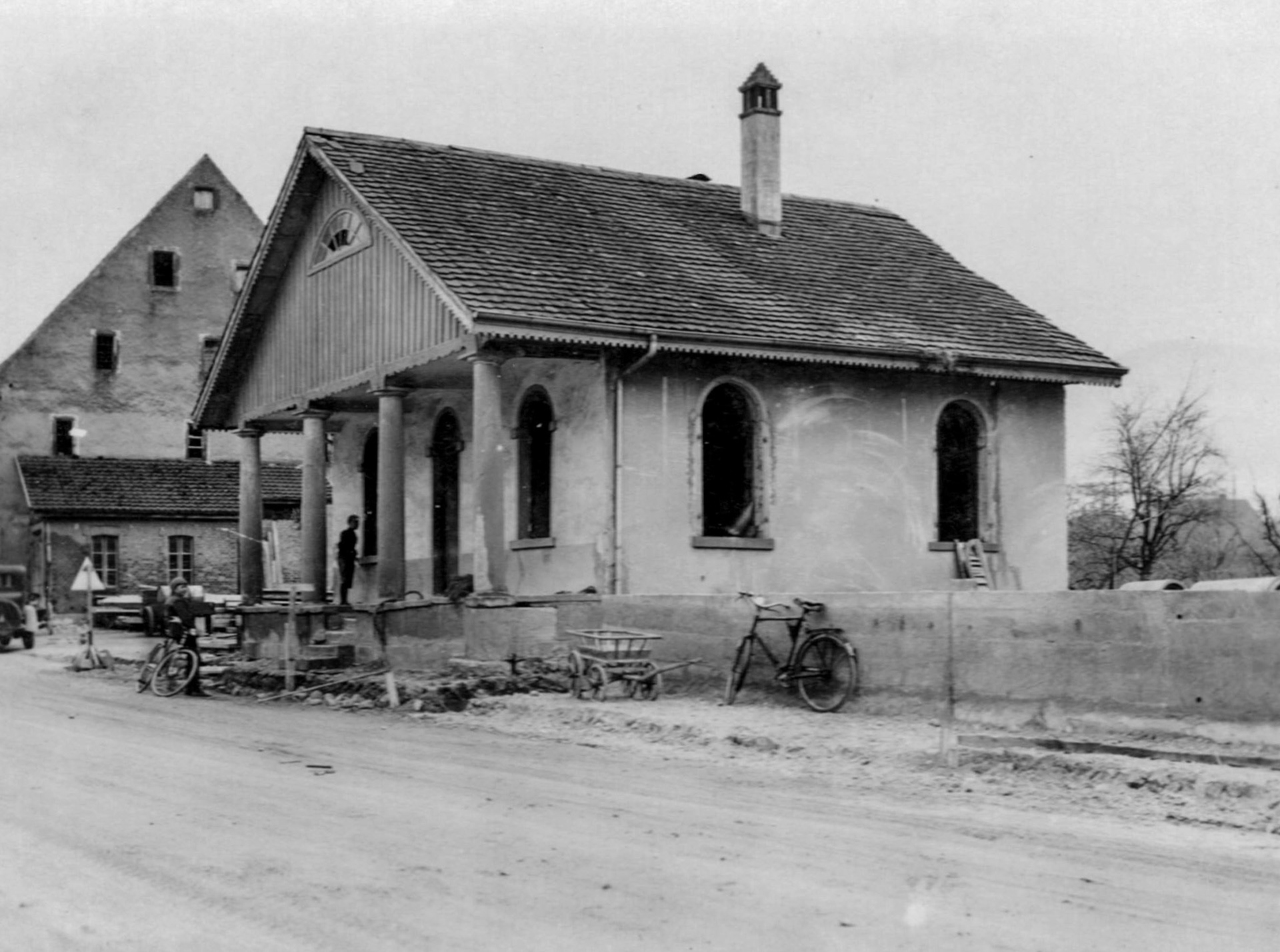 Landjägerhaus vor Abbruch 1940