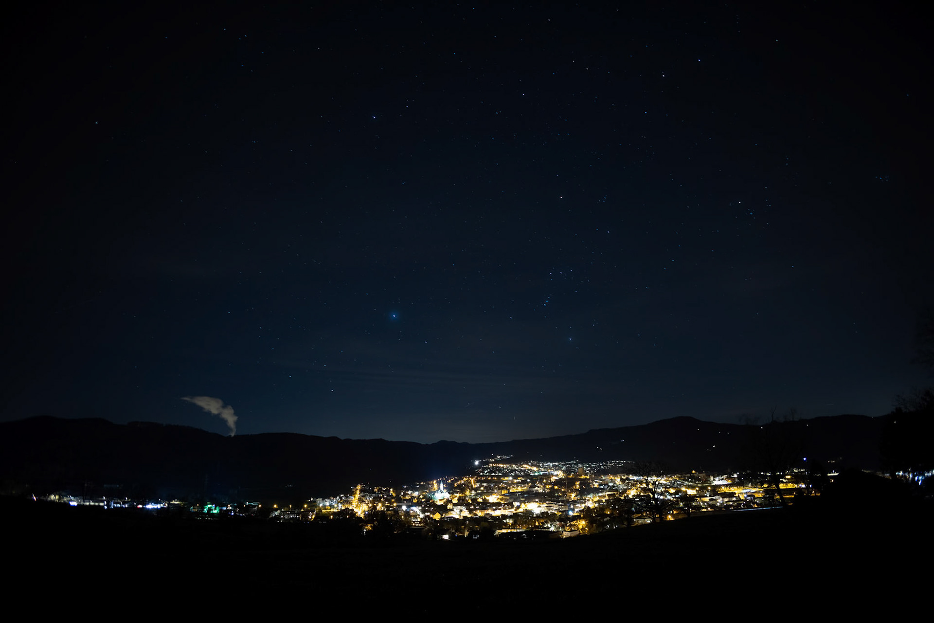 Sternenhimmel über Frick