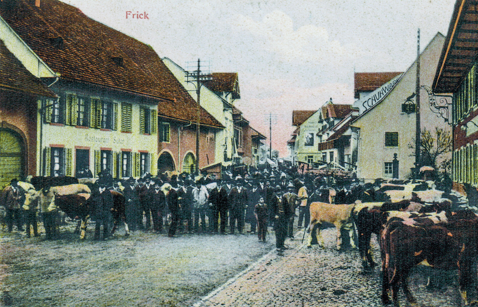 1911 Hautpstrasse Mitteldorf Viehmarkt