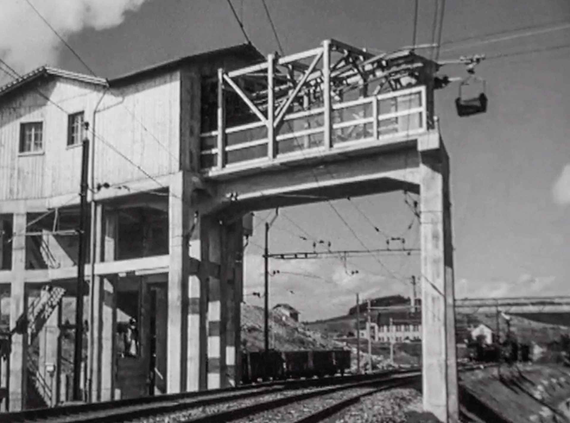 Eisenerz-Verladestation 1964
