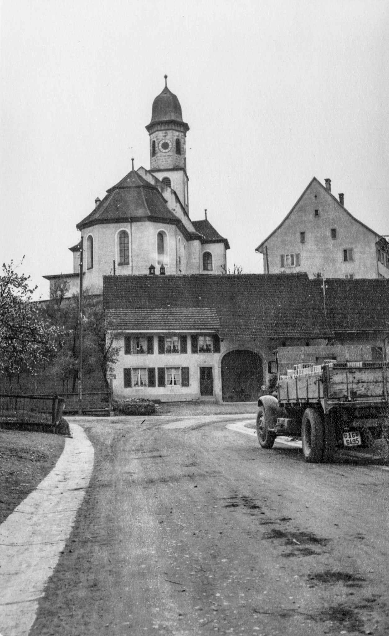 1940 kath. Kirche aus der Geissgasse