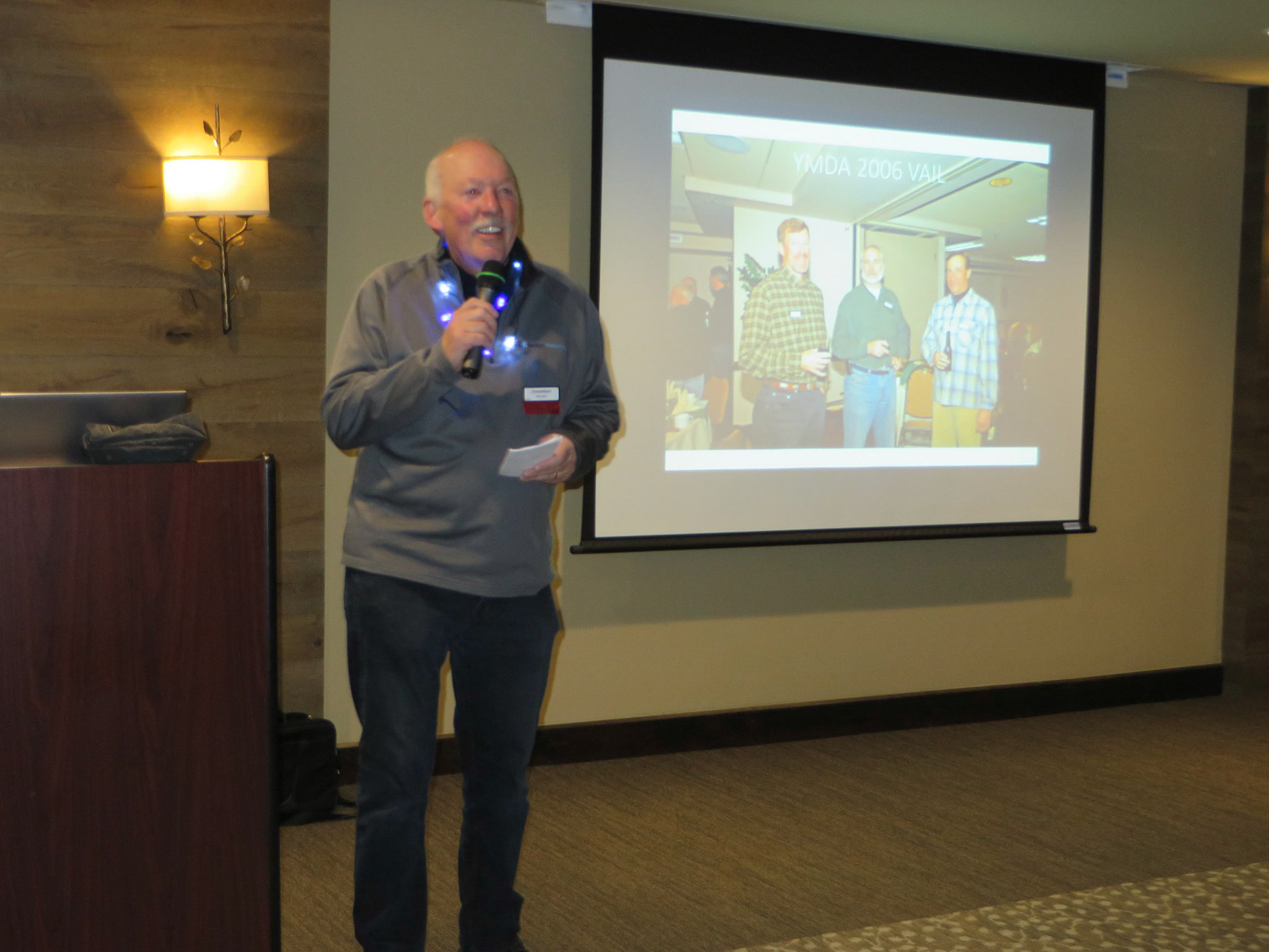 2018 YMDA trip chair, Jonathan Hoistad