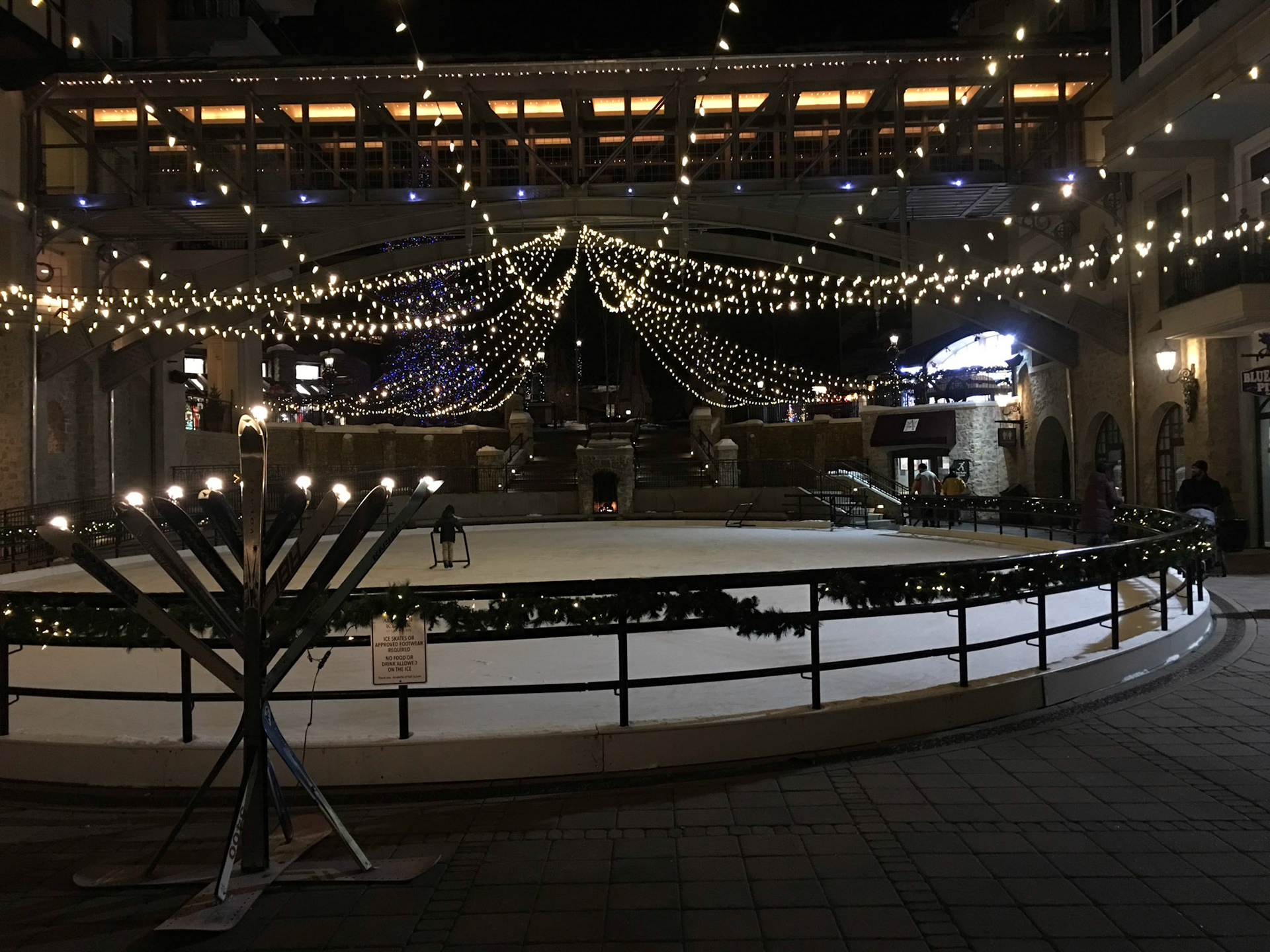 Skating rink at Lionshead