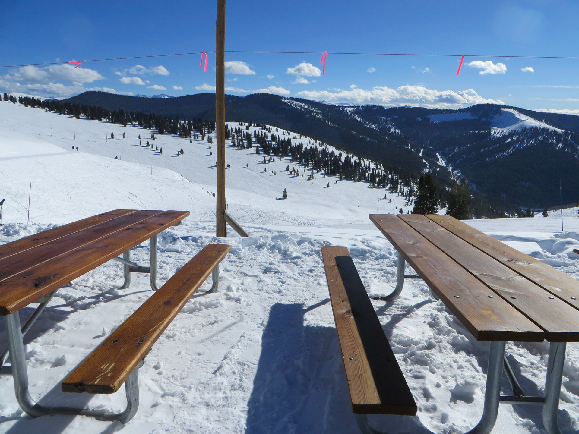 Two Elk Lodge overlooking China Bowl