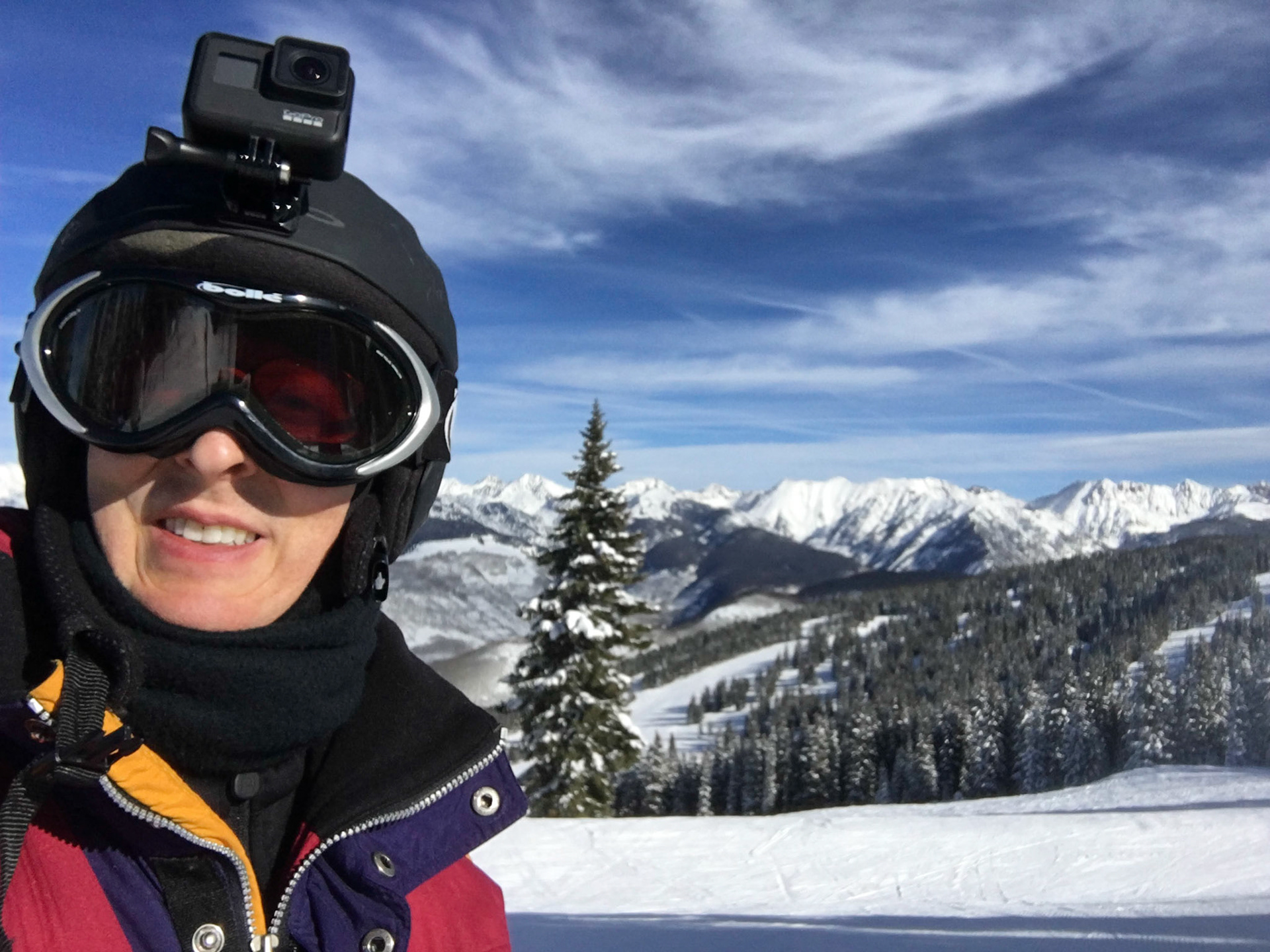 Barry with his new GoPro Hero 7 Black video camera