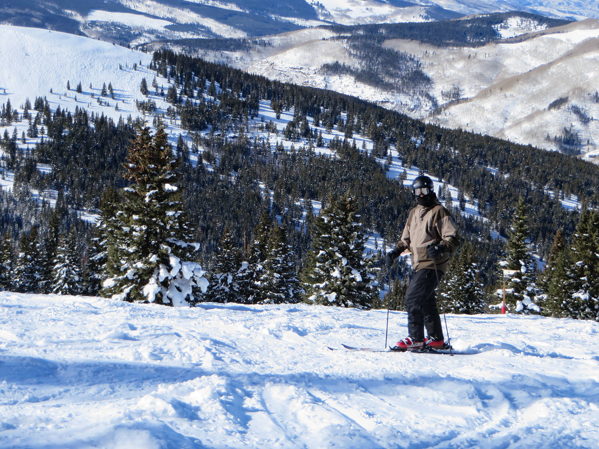 Mike in Blue Sky Basin
