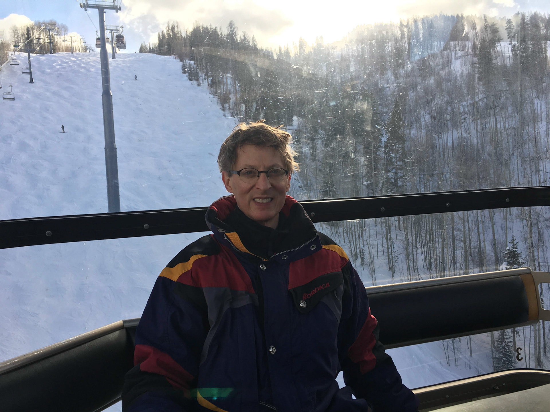 Barry on the Eagle Bahn gondola