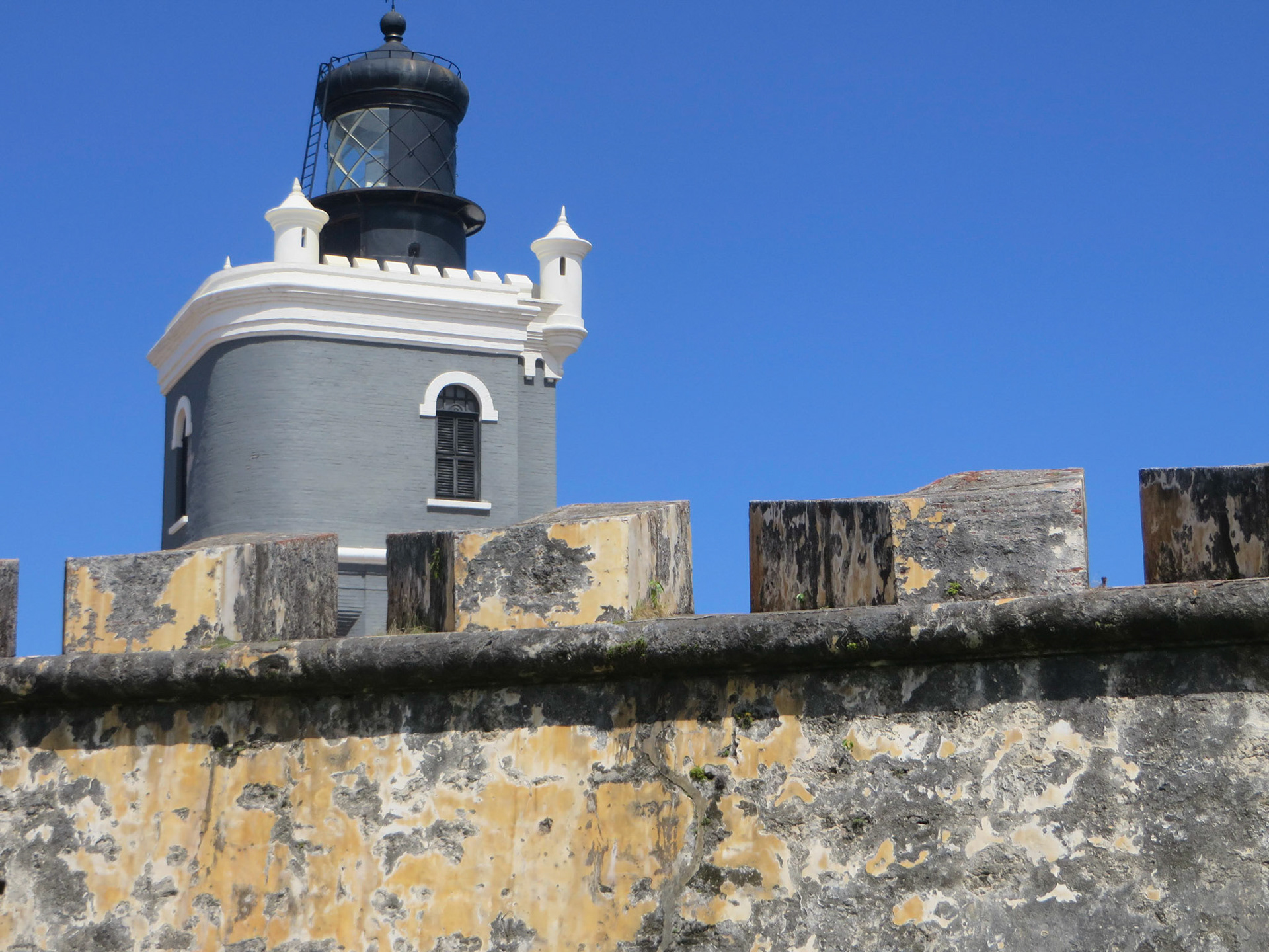 Lighthouse Faro at El Morro, San Juan