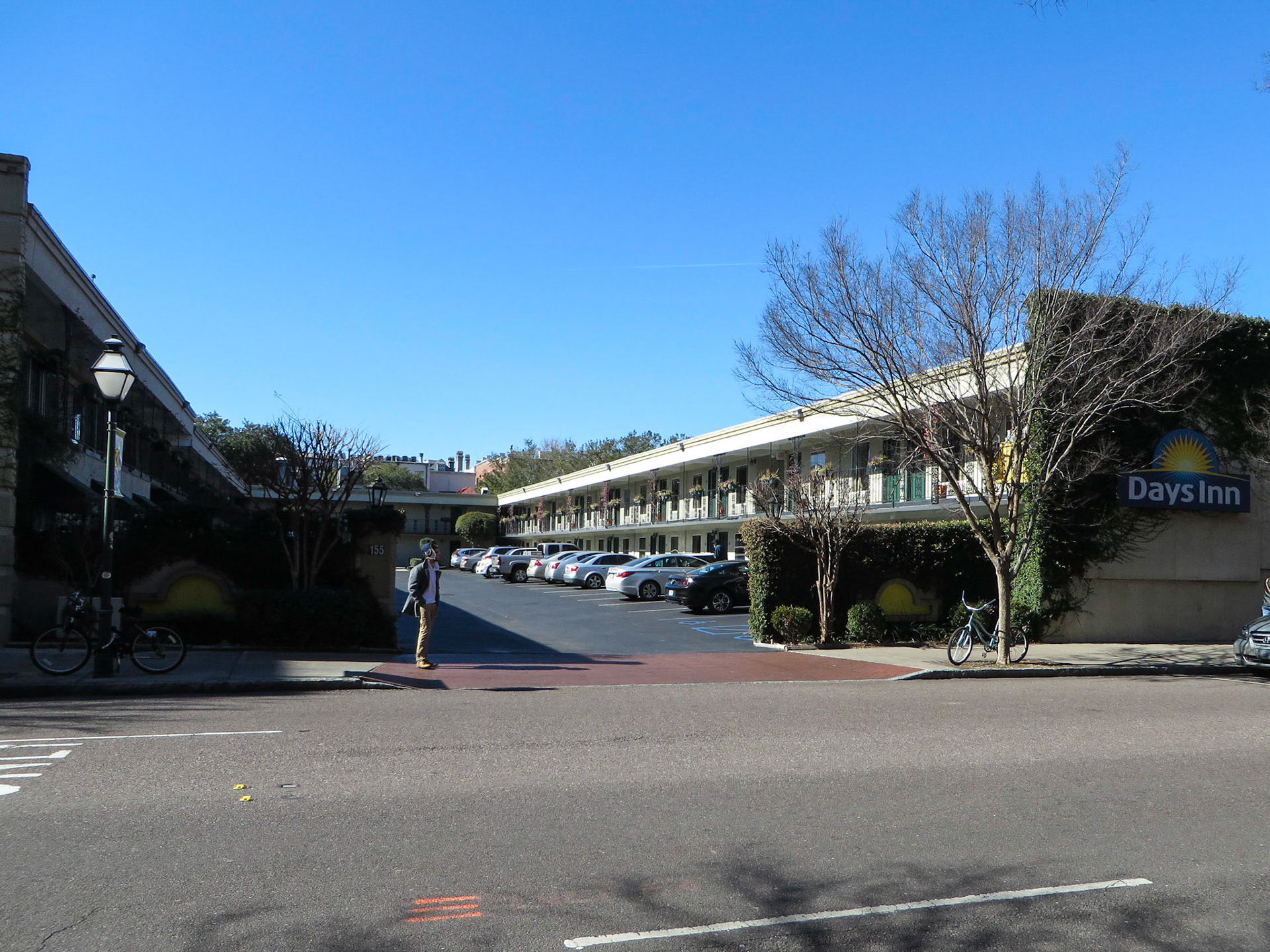 We stayed at the Days Inn in Charleston, just blocks from the cruise terminal and in a great location overall for dining and sightseeing.