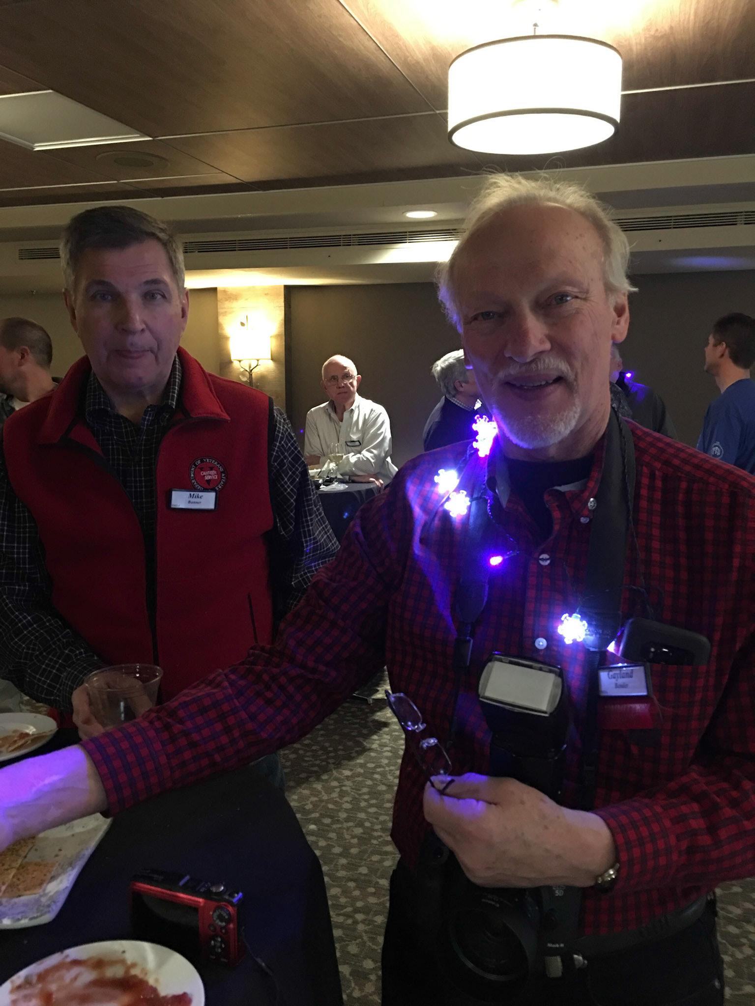 Mike and the official YMDA photographer, Gayland