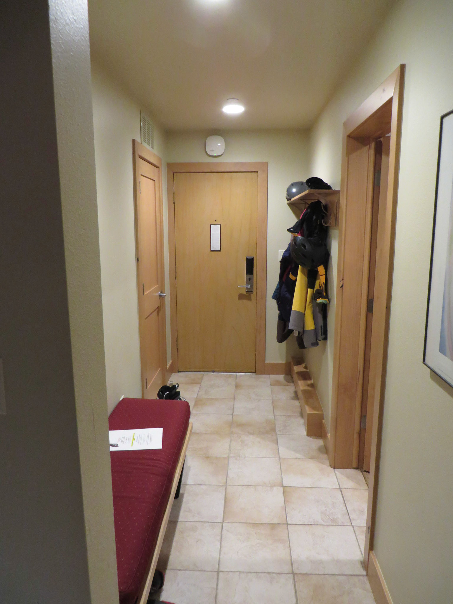 Inside ski condo at Manor Vail