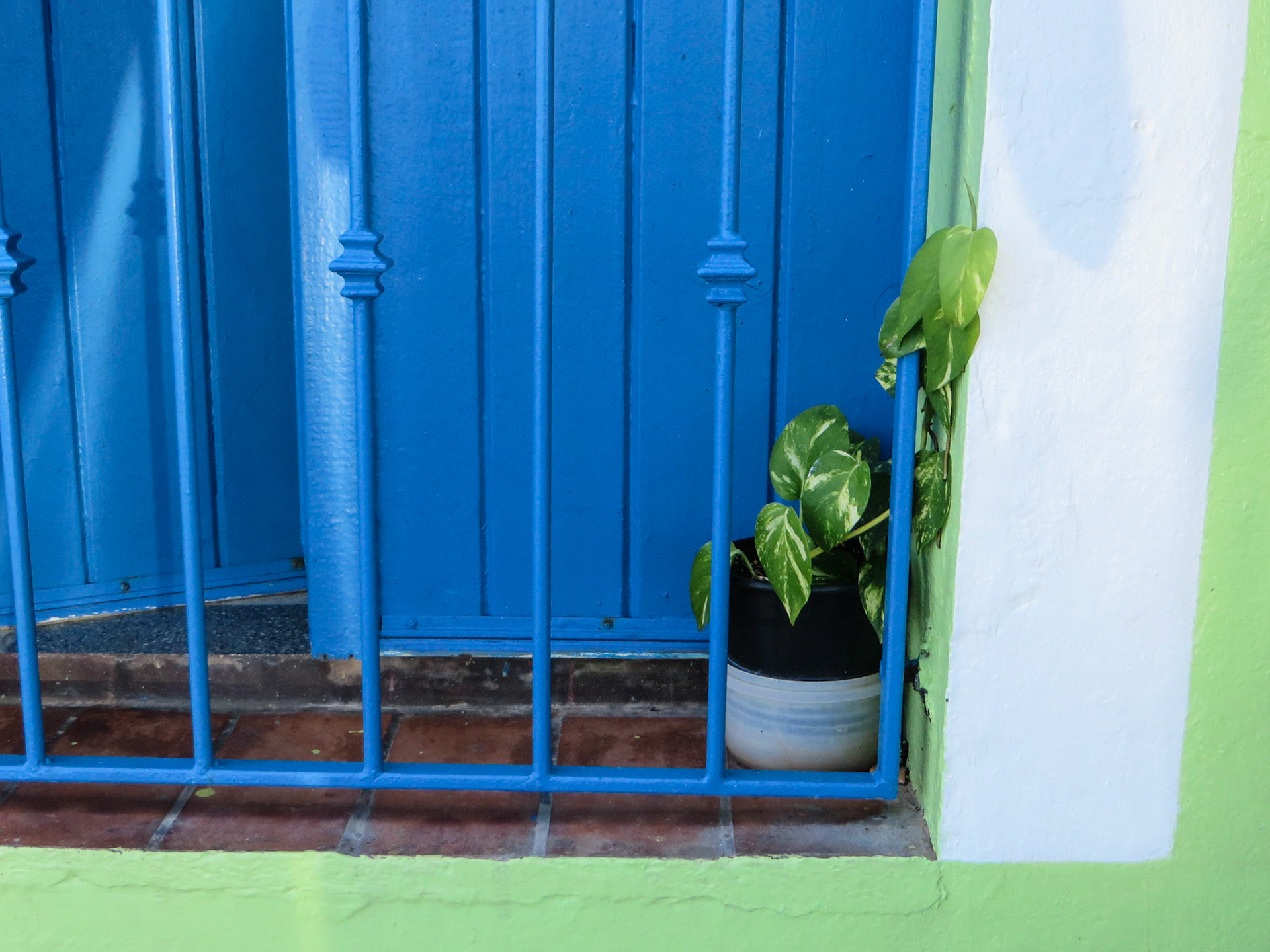Front entry in San Juan