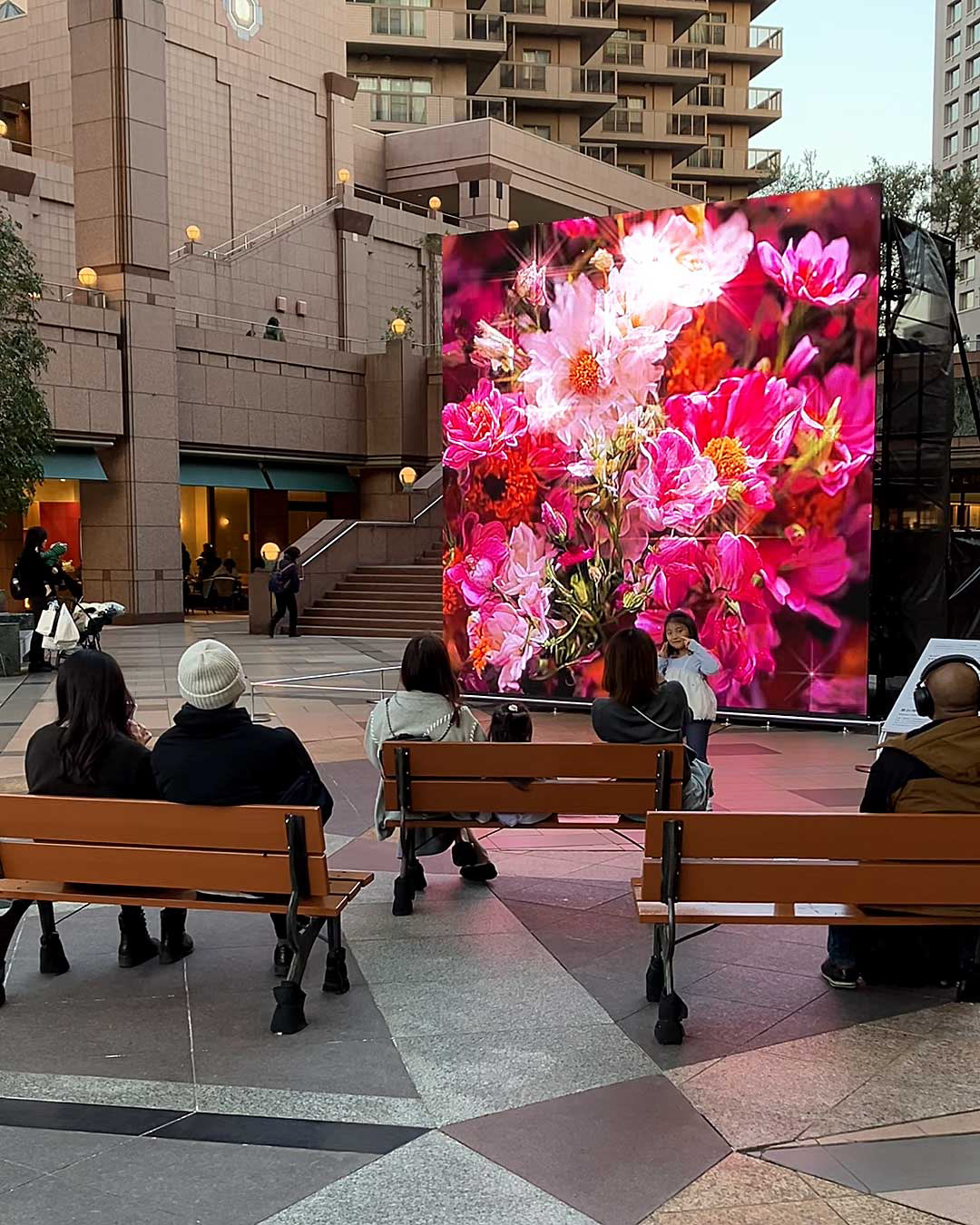 2024 Civic Creative Base Tokyo × Yebisu International Festival for Art & Alternative Visions 2024 Collaboration Program “Poems in Code: Generative Art Today and Programming-Generated Moving Image”, curated by Shunsuke Takawo, Tokyo Center Square of Ebisu Garden Place, Tokyo (JP)