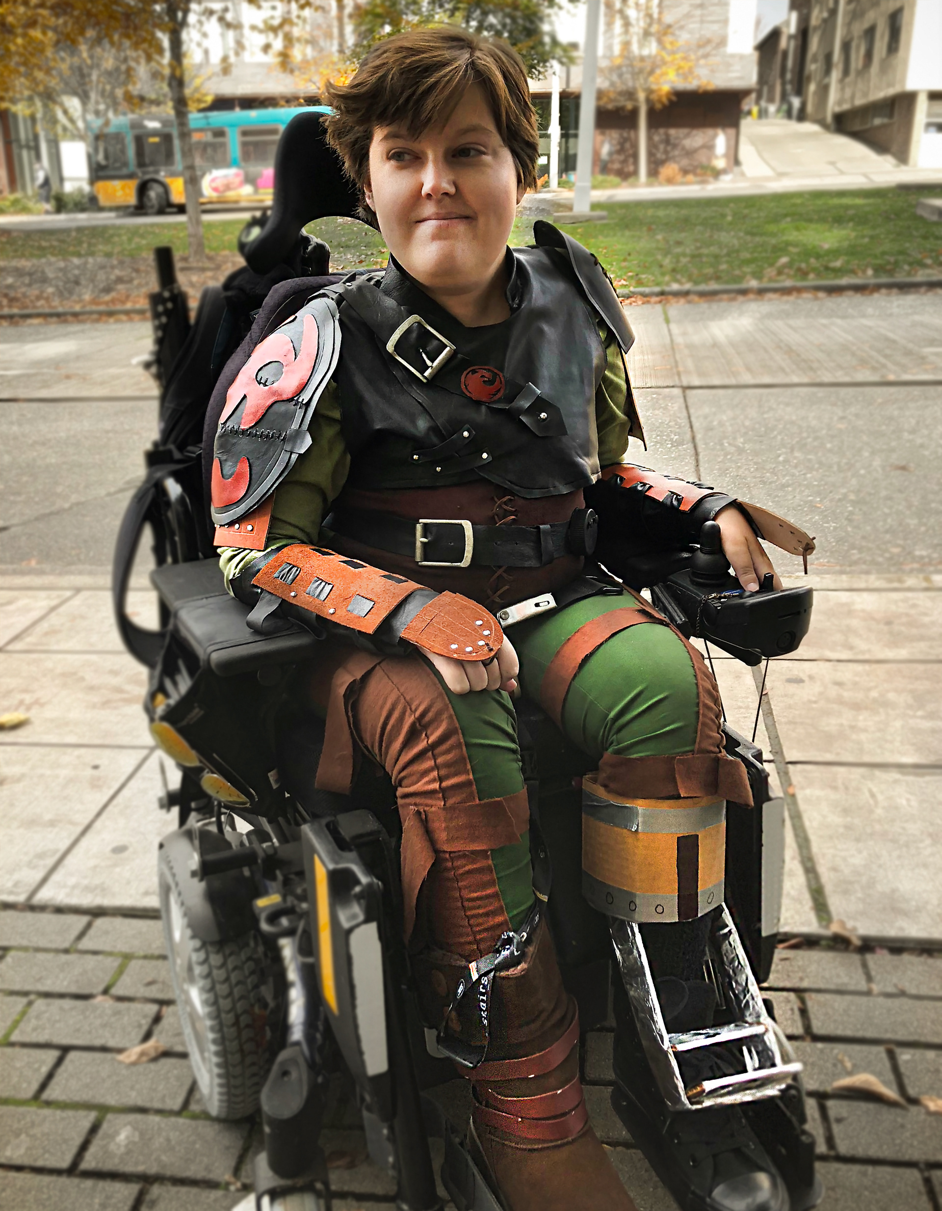 Hiccup cosplay from How to Train Your Dragon
