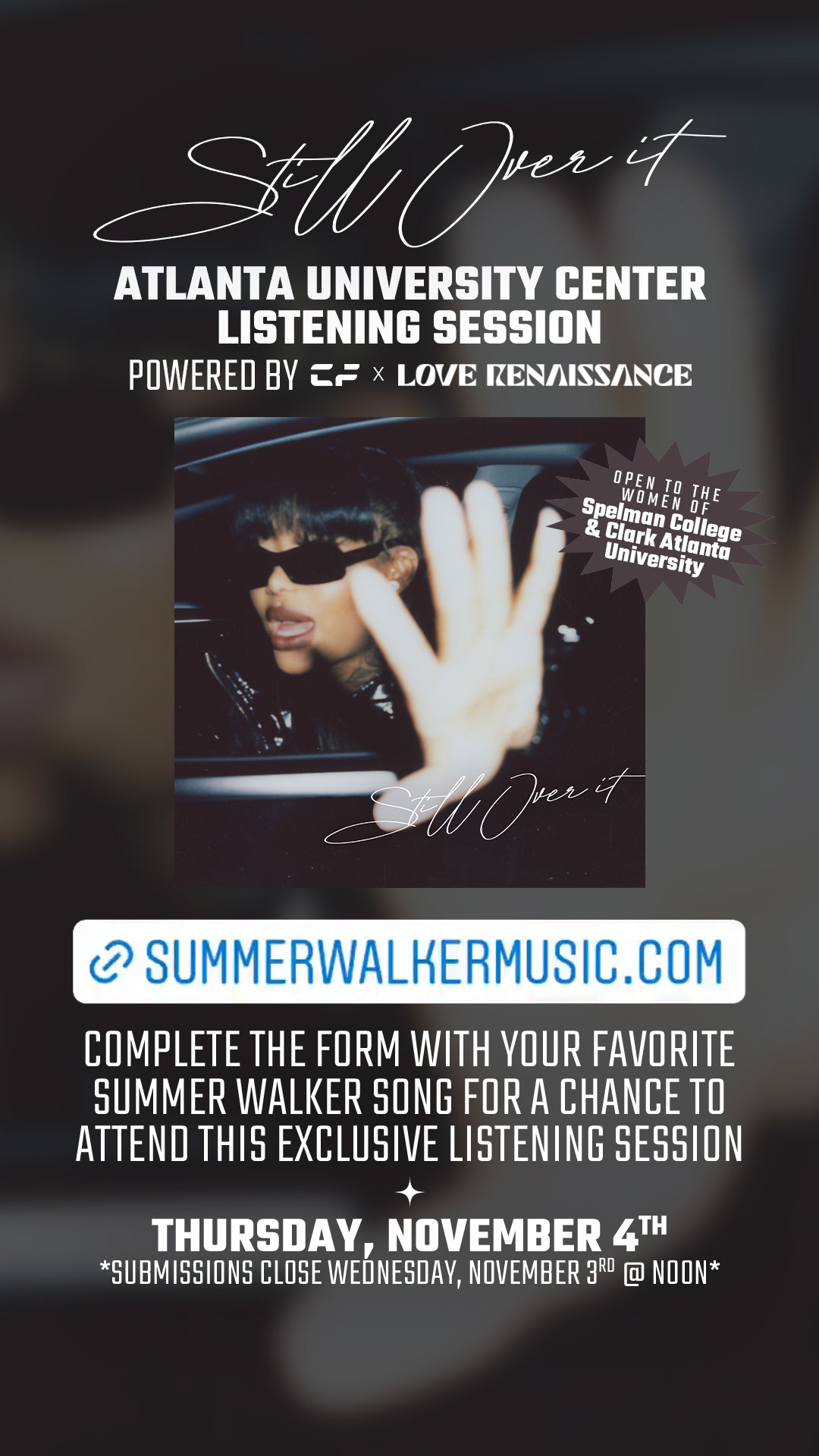 AUC Listening Session Flyer (Digital) - IG Story