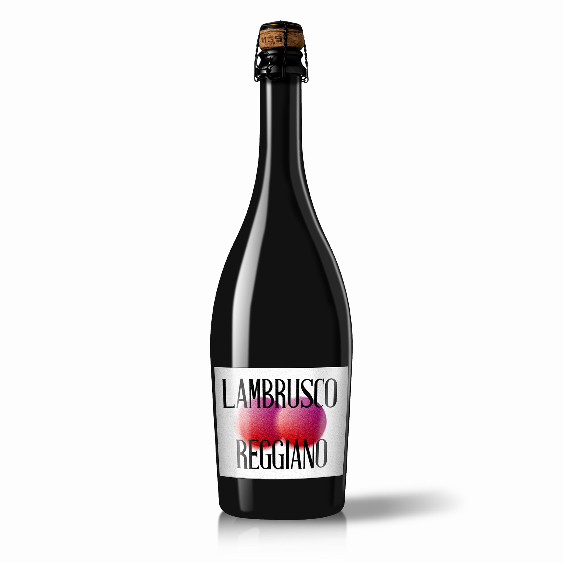 Label created in Illustrator. Mockup created in Photoshop