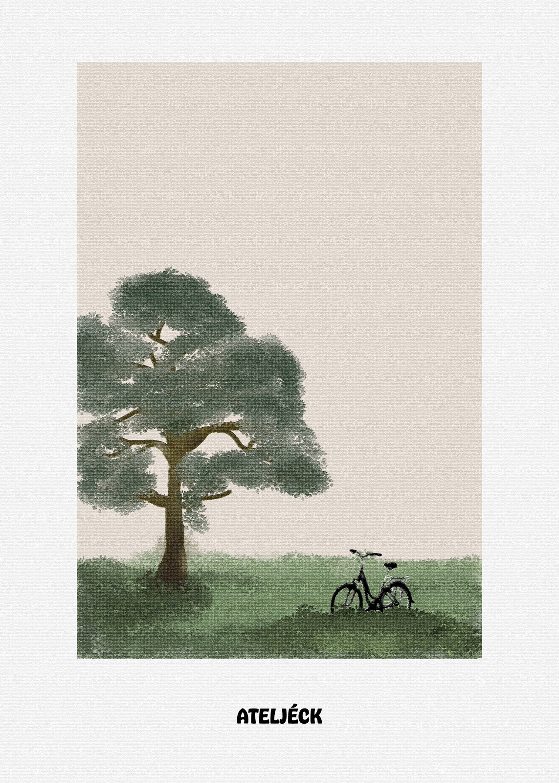 Poster created in Illustrator
