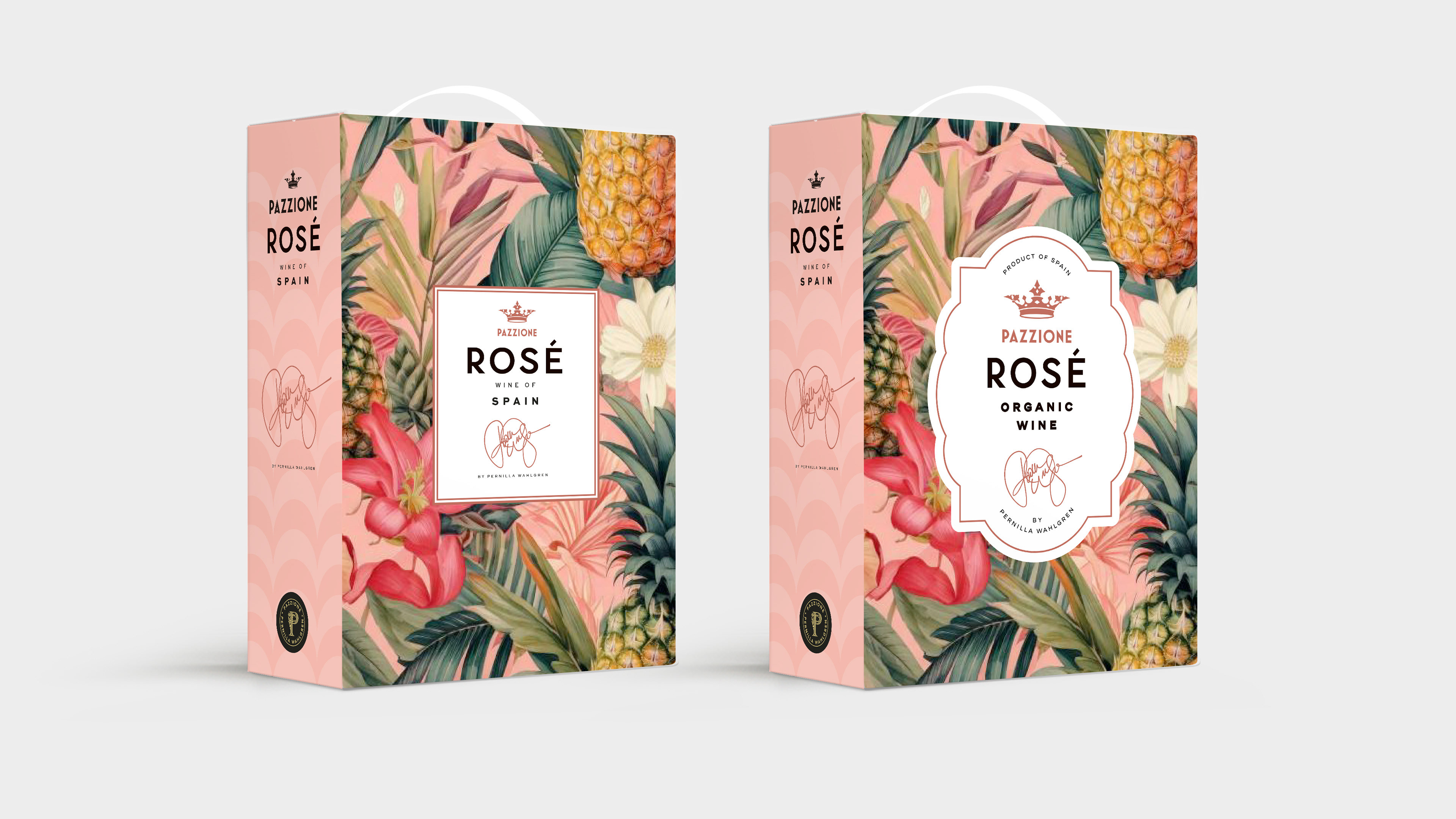 Label created in Illustrator, Mockup pre-made