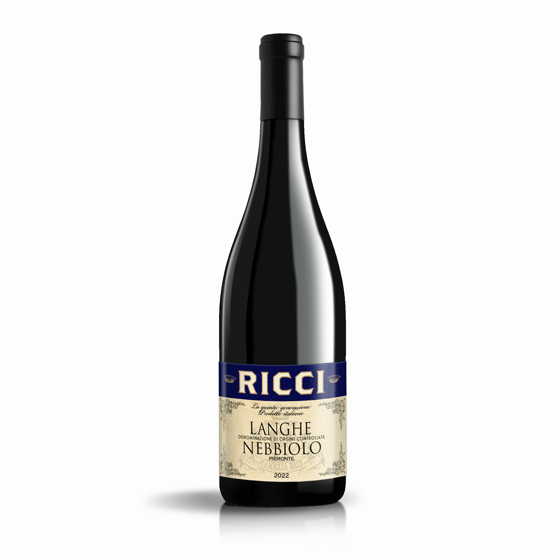 Label created in Illustrator, Mockup created in Photoshop