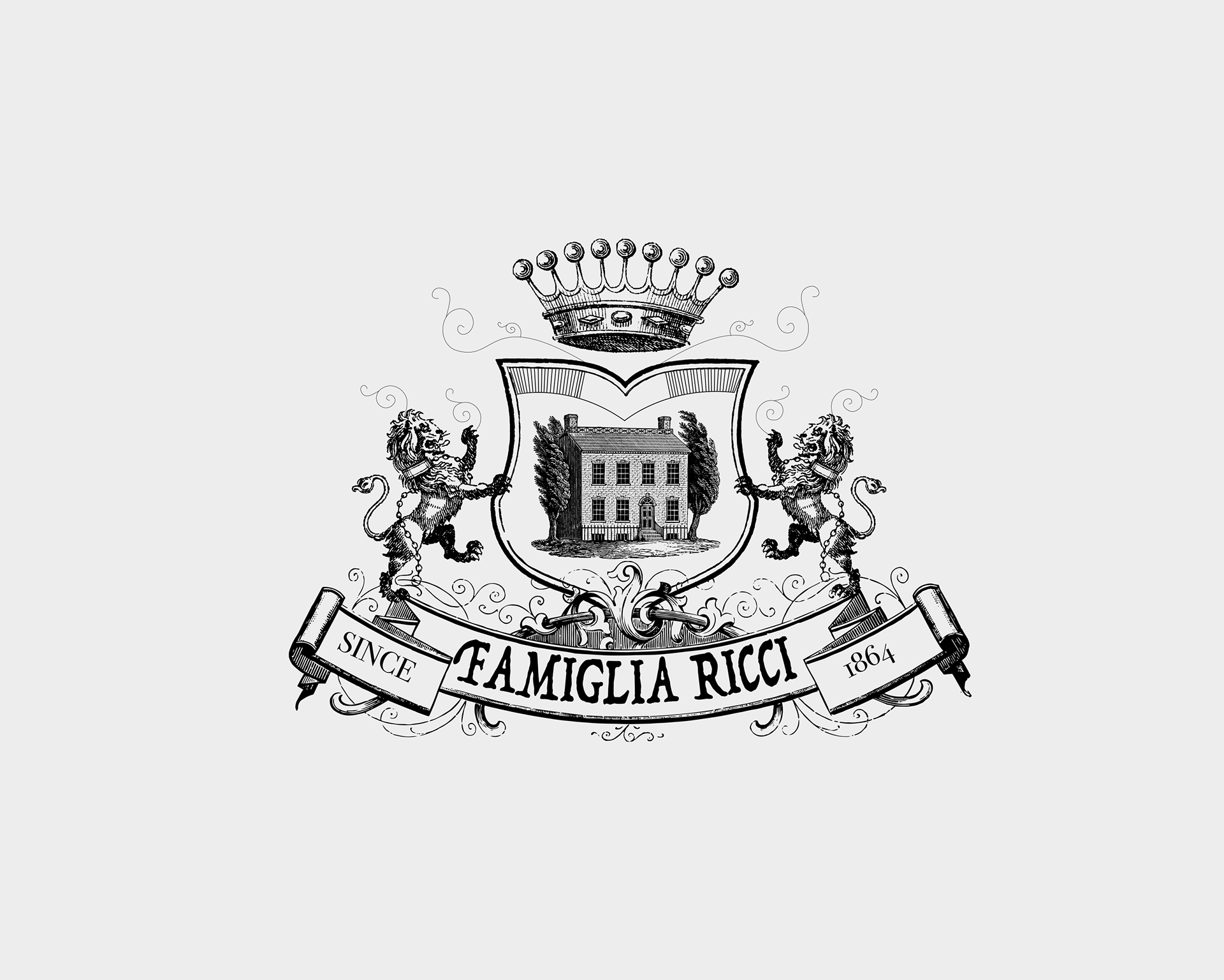 Crest created in Illustrator