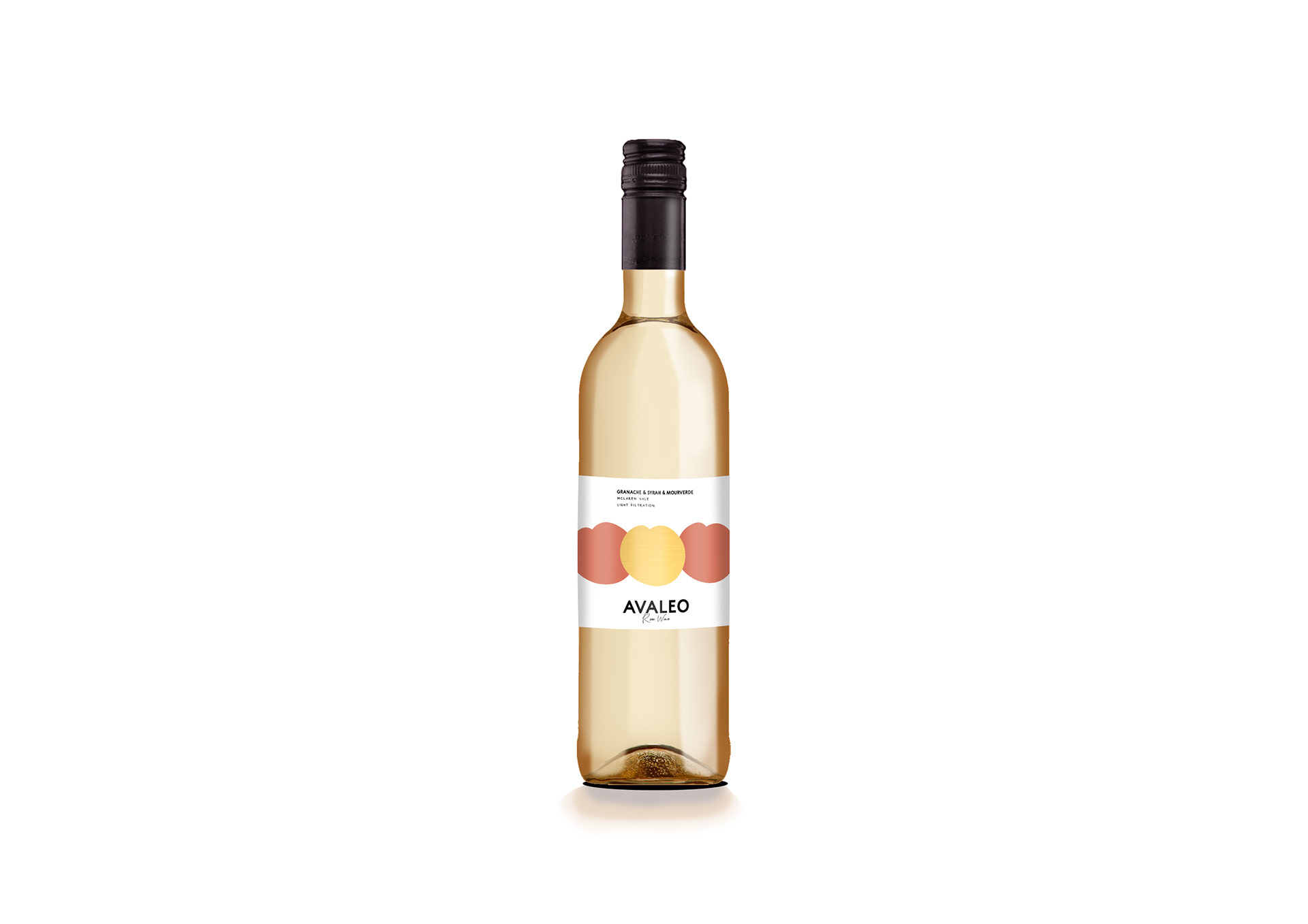 Label created in Illustrator, Mockup created in Photoshop
