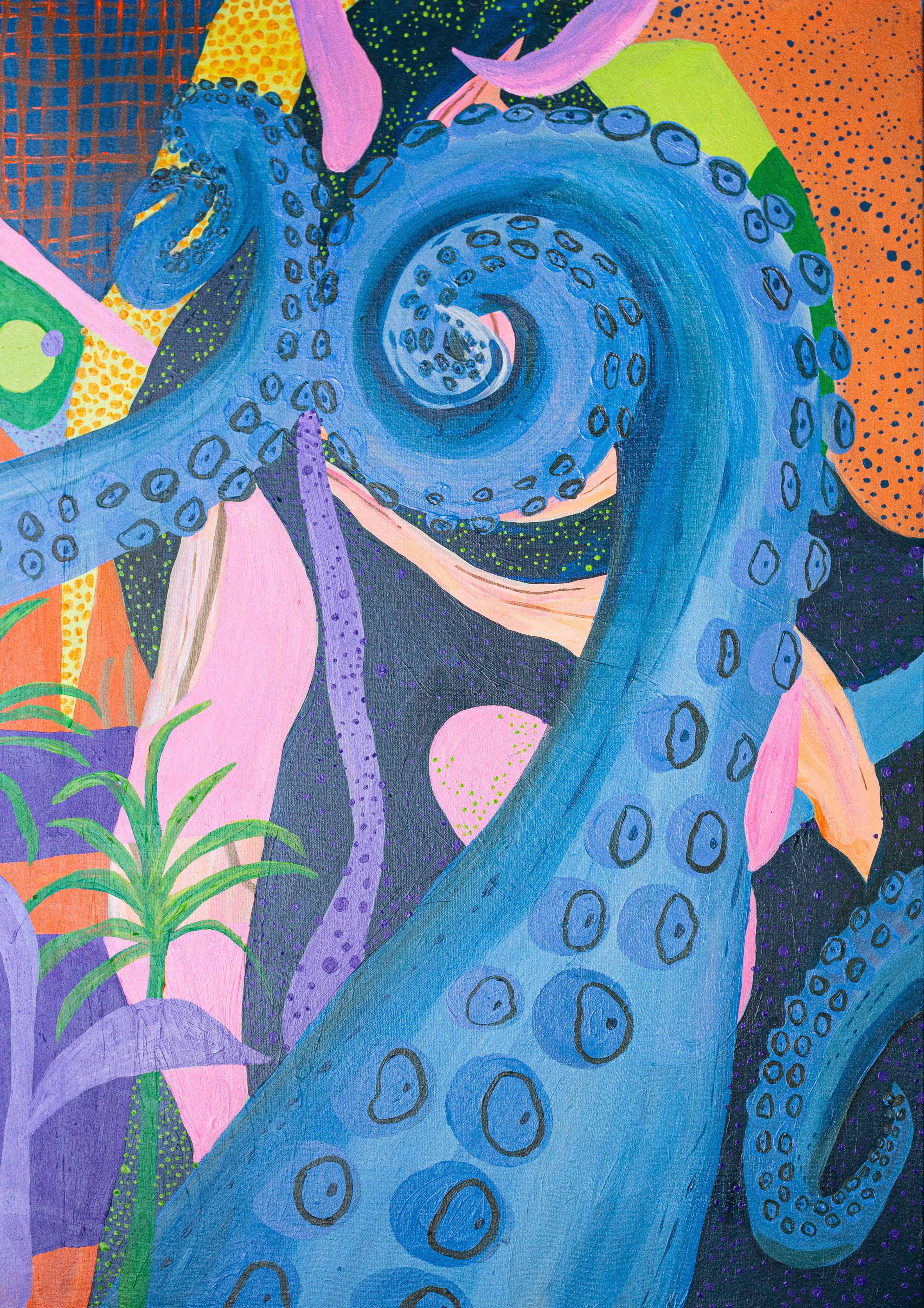 Paraíso Tentacular | 2025 70 x 50