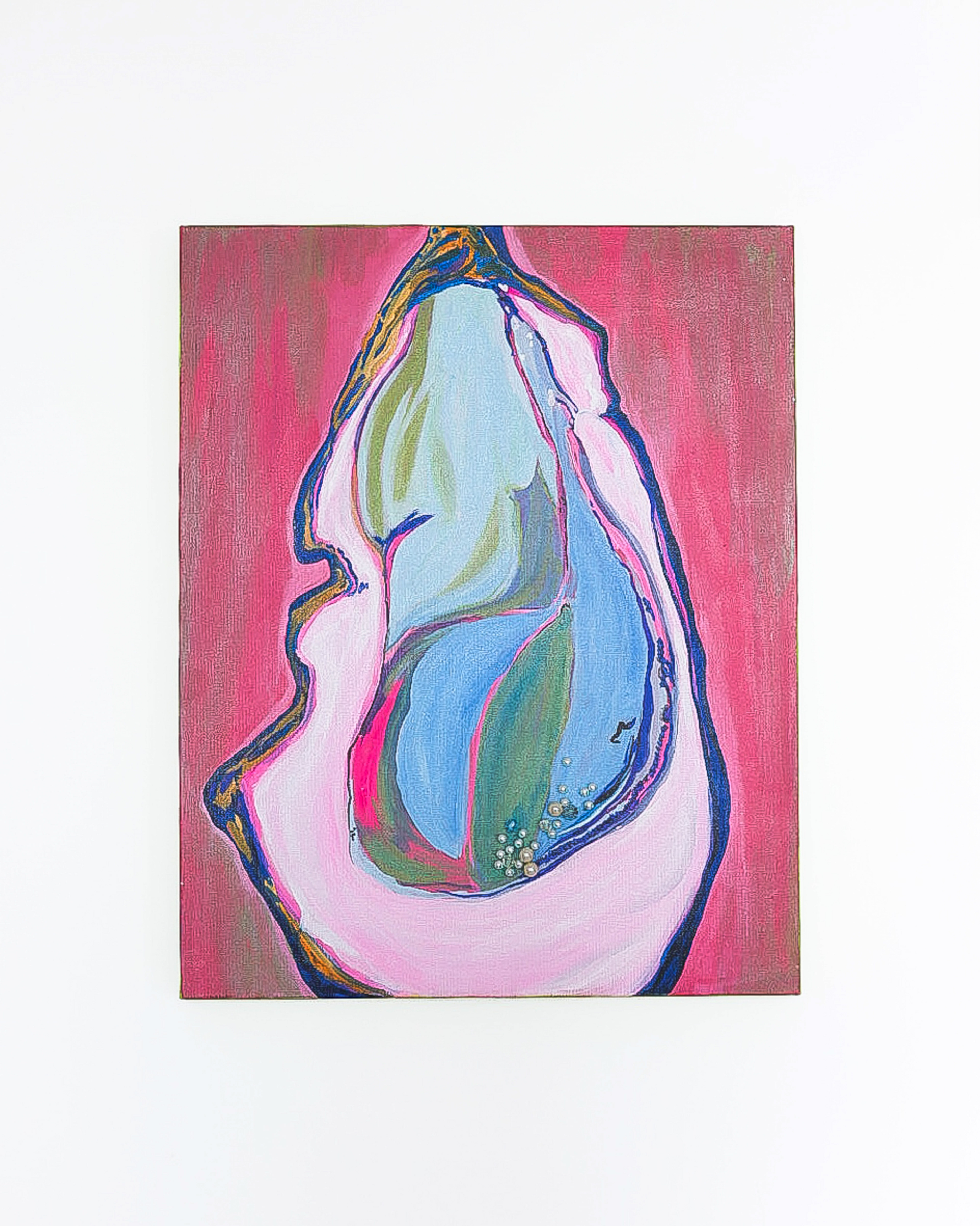 Ostra Bordada 2026 Acrílica 50x40